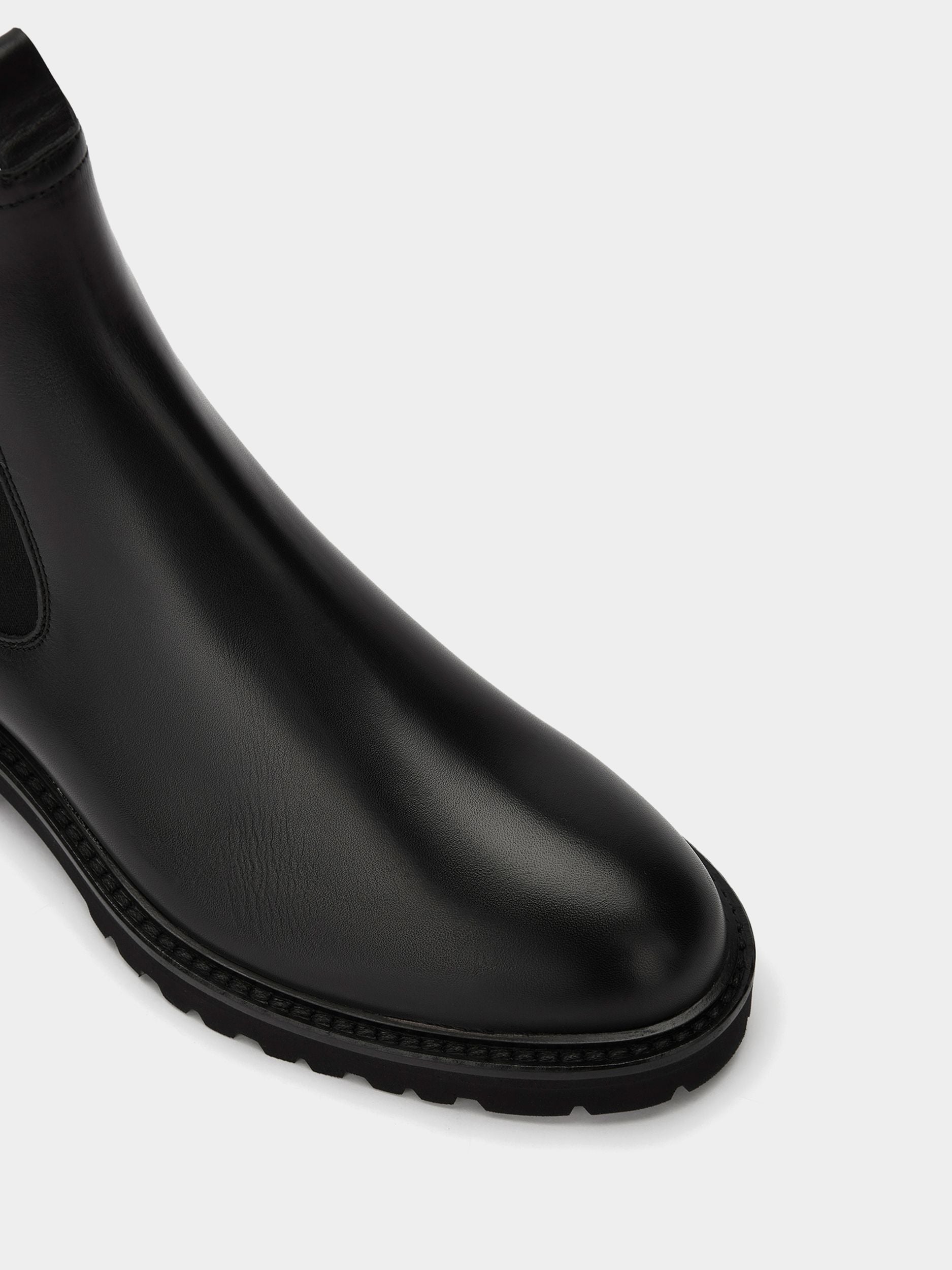 Bootie in Black Leather - Men's - Bally - 04
