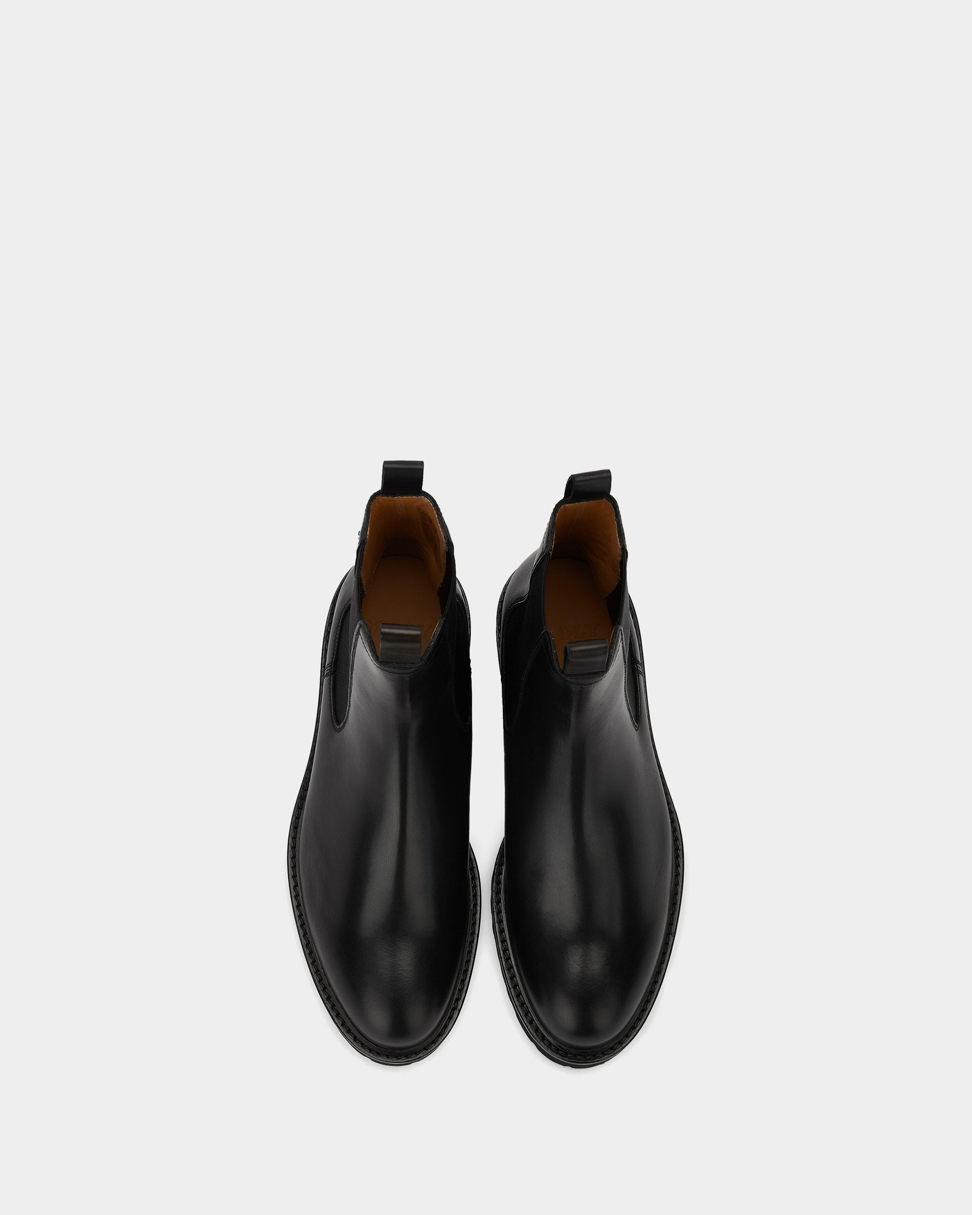 Bootie in Black Leather - Men's - Bally - 05