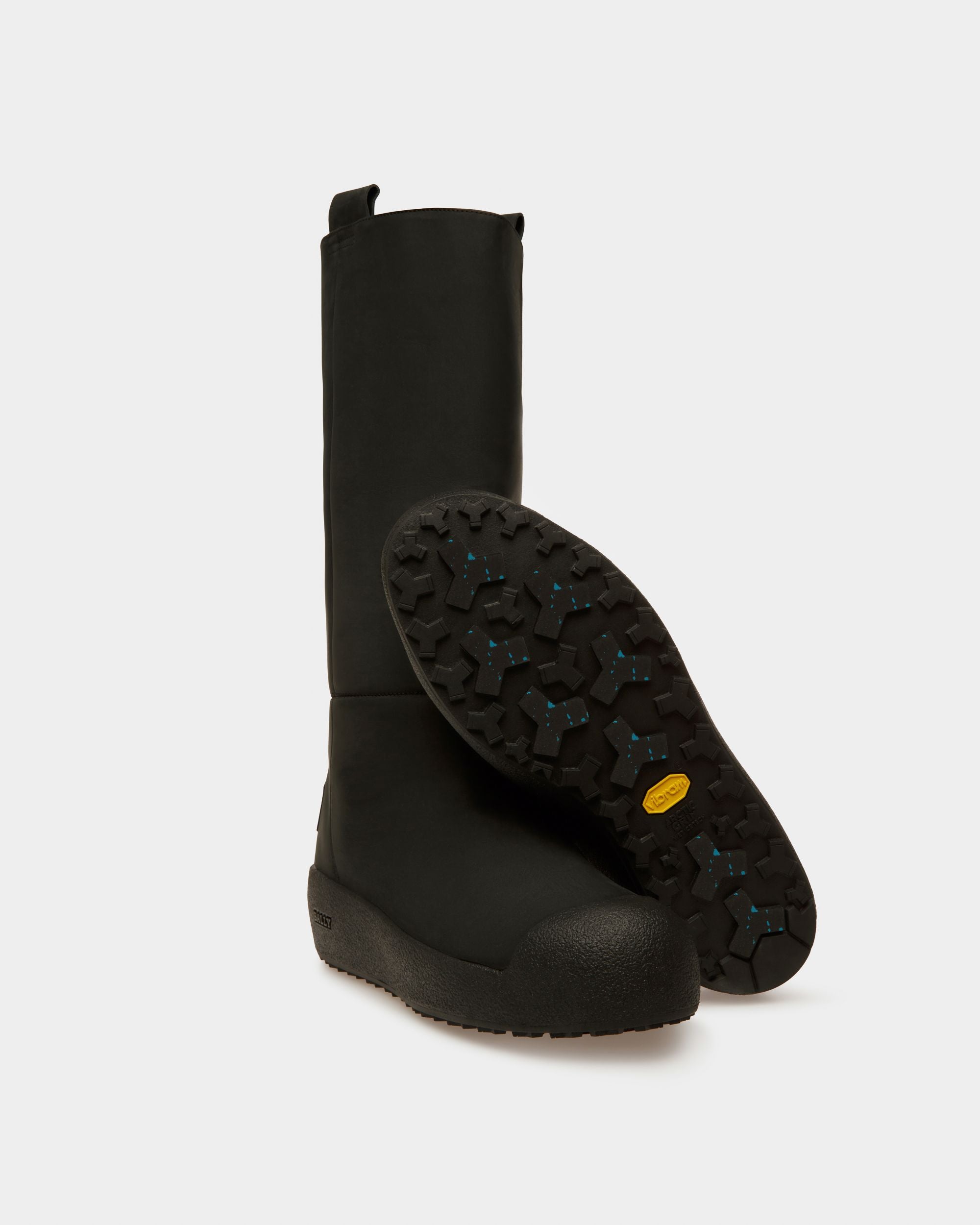 Jackson Leather Snow Boots In Black - Men's - Bally - 05