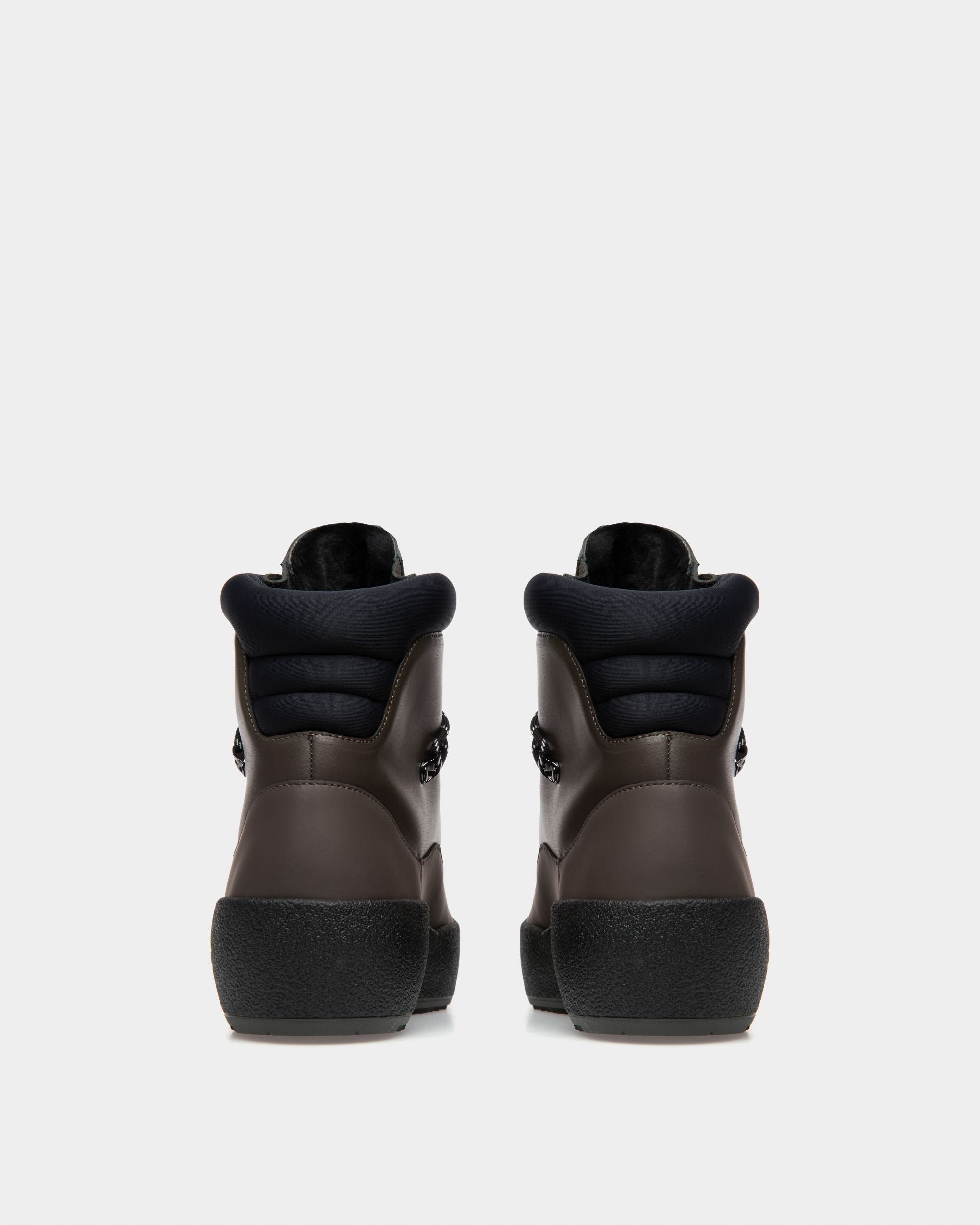 Cayden In Brown And Black Leather - Men's - Bally - 03