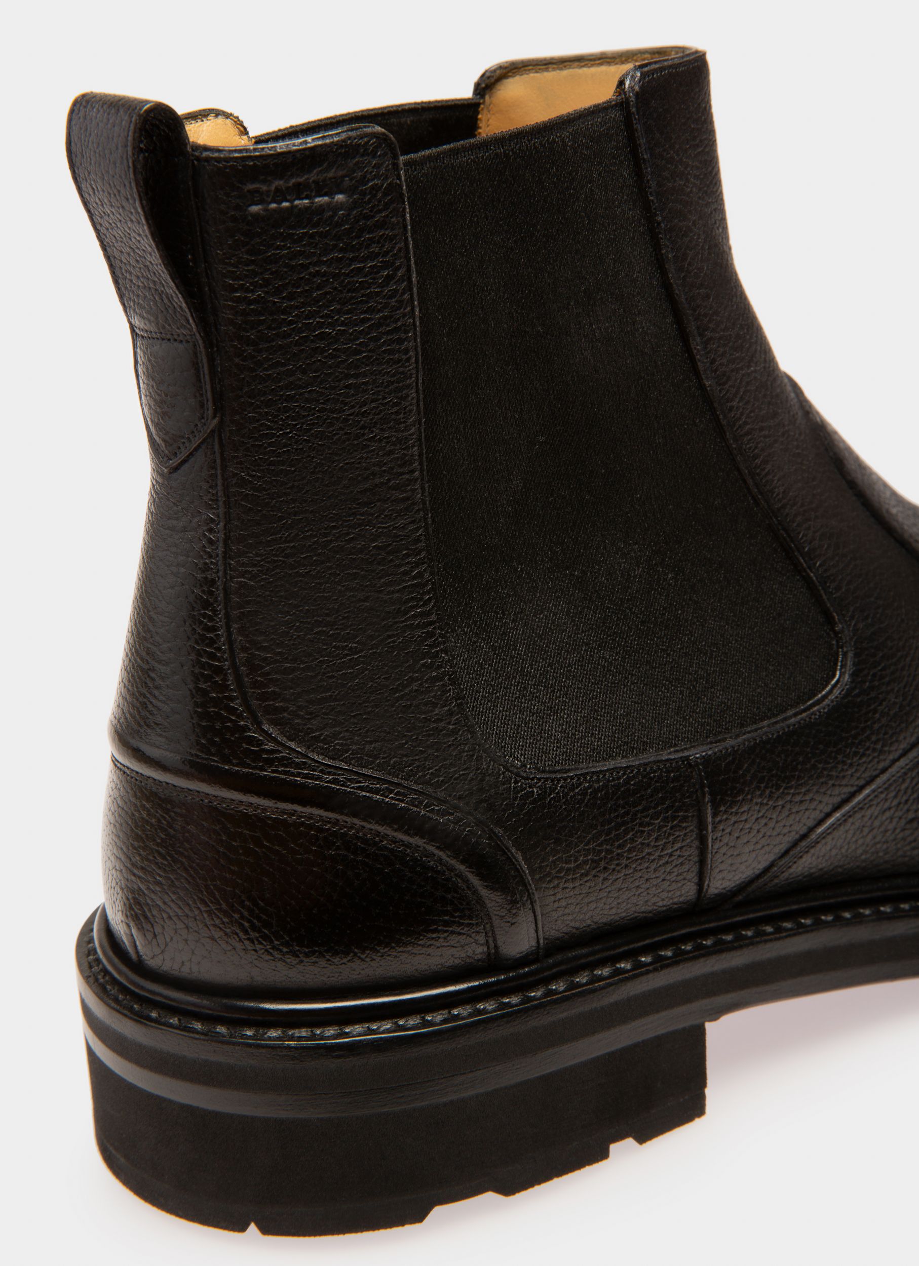 Mildor Leather Boots In Black - Men's - Bally - 06