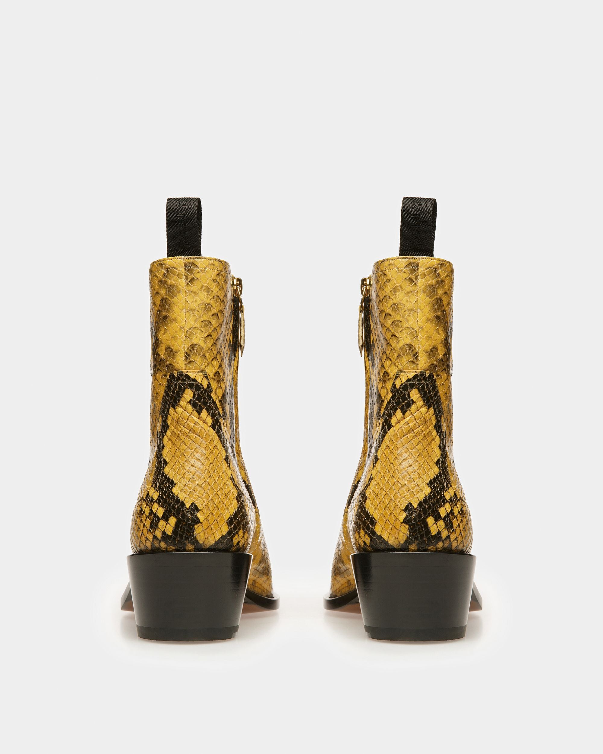 Gaiman Booties In Python Print - Men's - Bally - 04