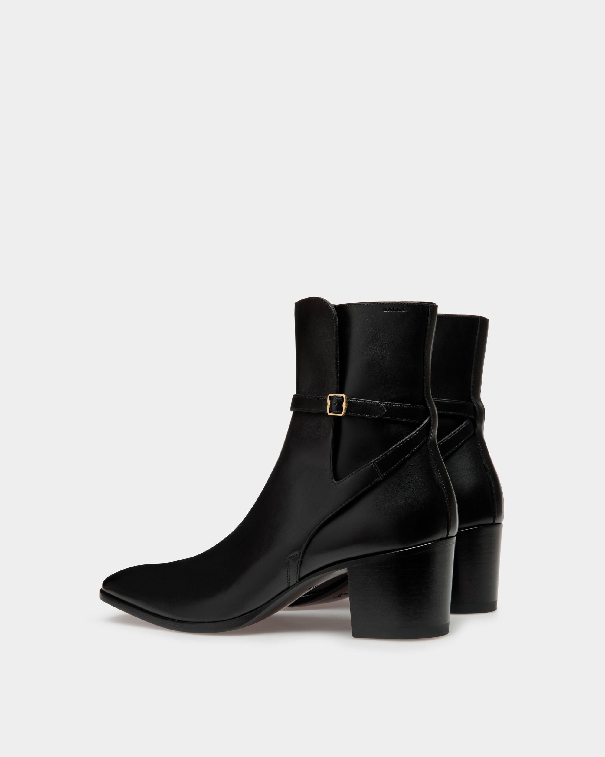 Villy Boots In Black Leather - Men's - Bally - 04