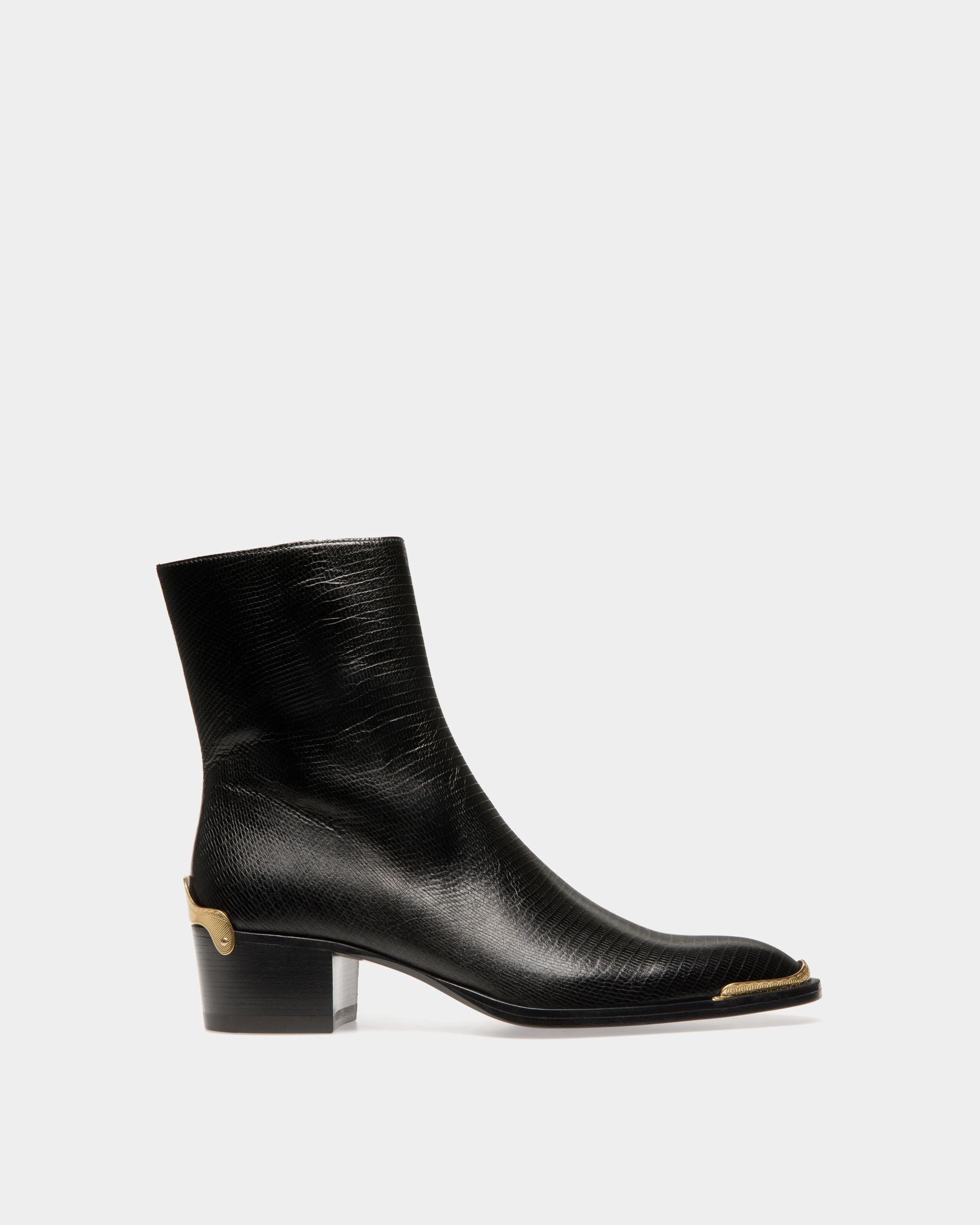 Frankel Booties In Black Leather - Men's - Bally - 01