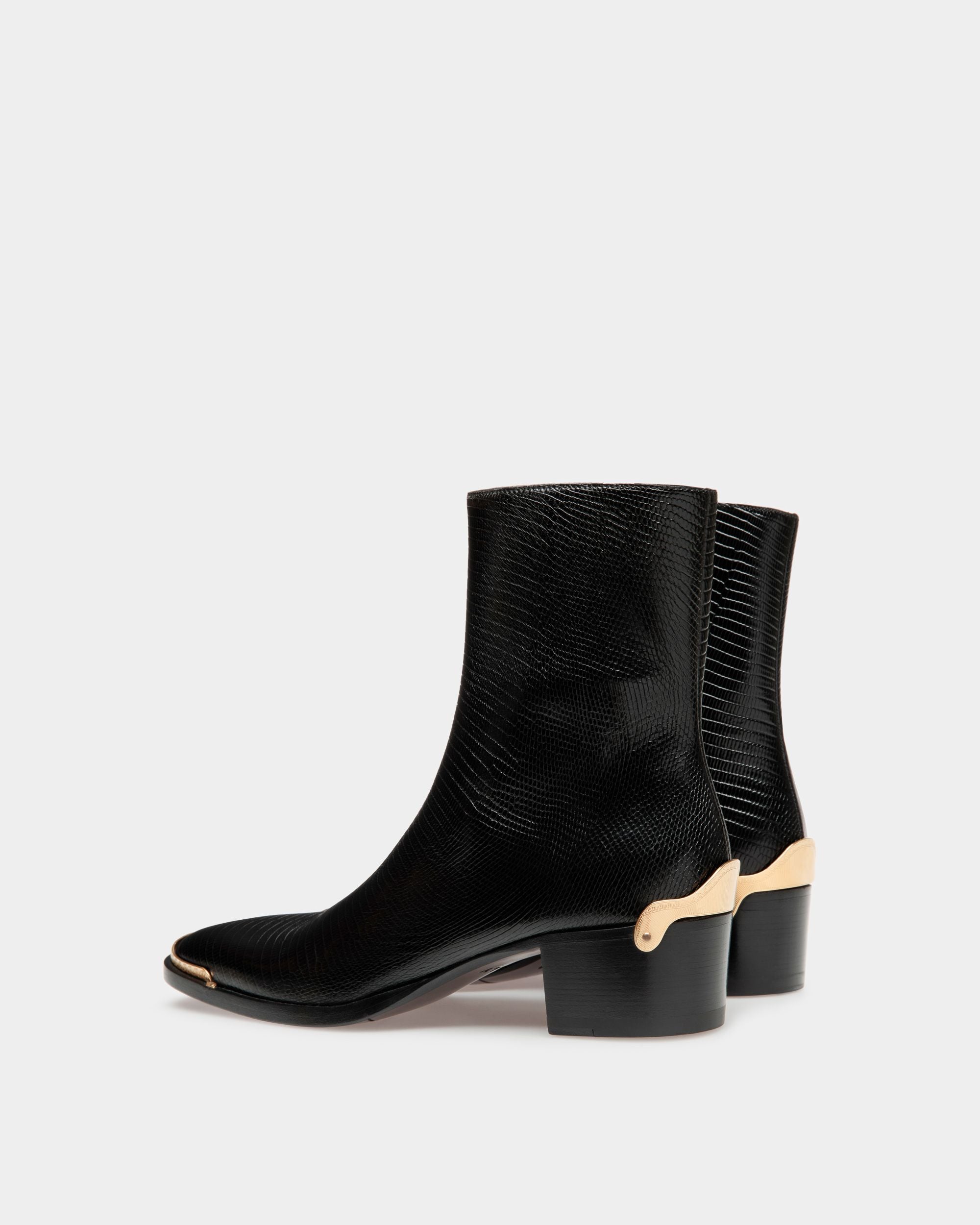Frankel Booties In Black Leather - Men's - Bally - 03