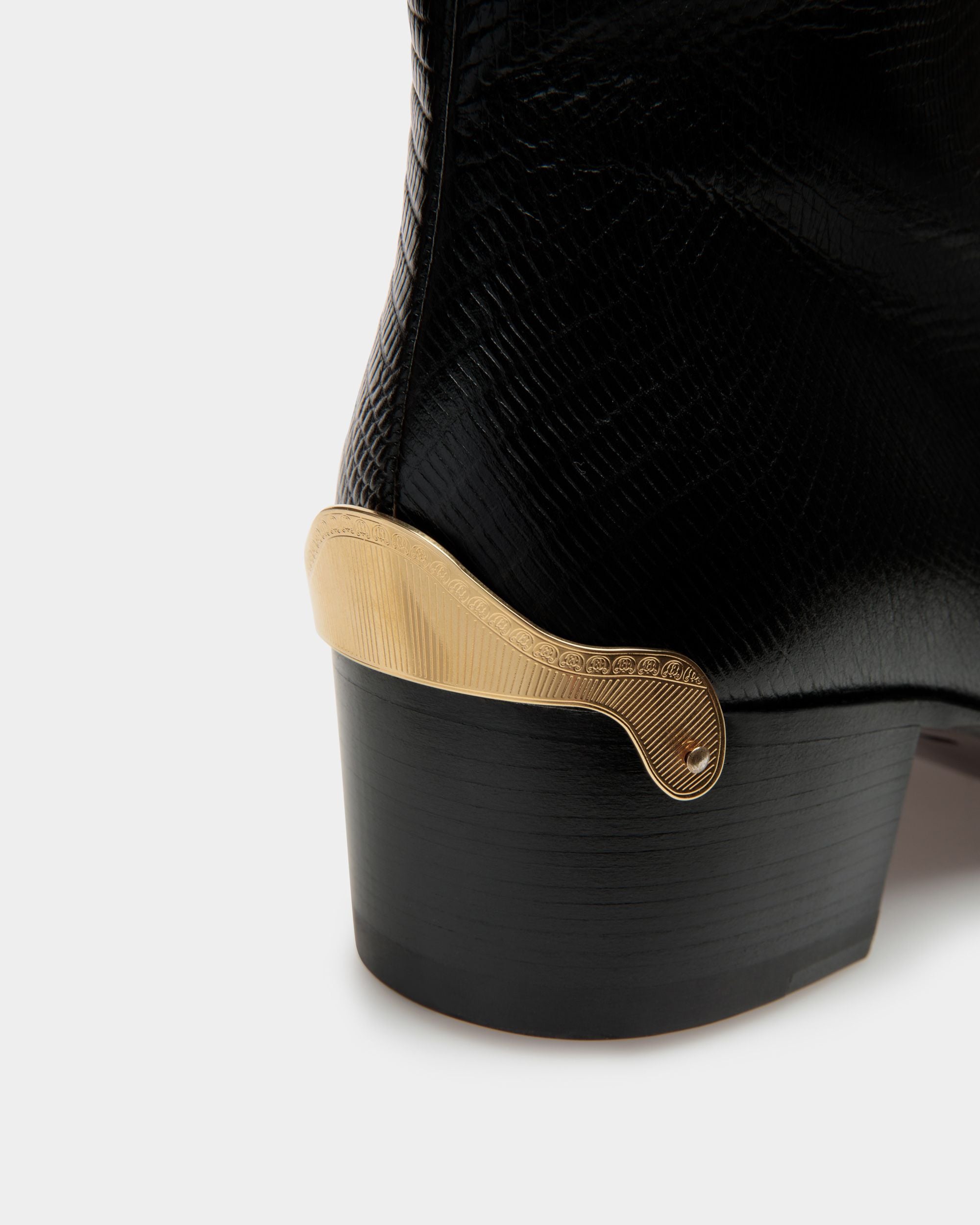 Frankel Booties In Black Leather - Men's - Bally - 05