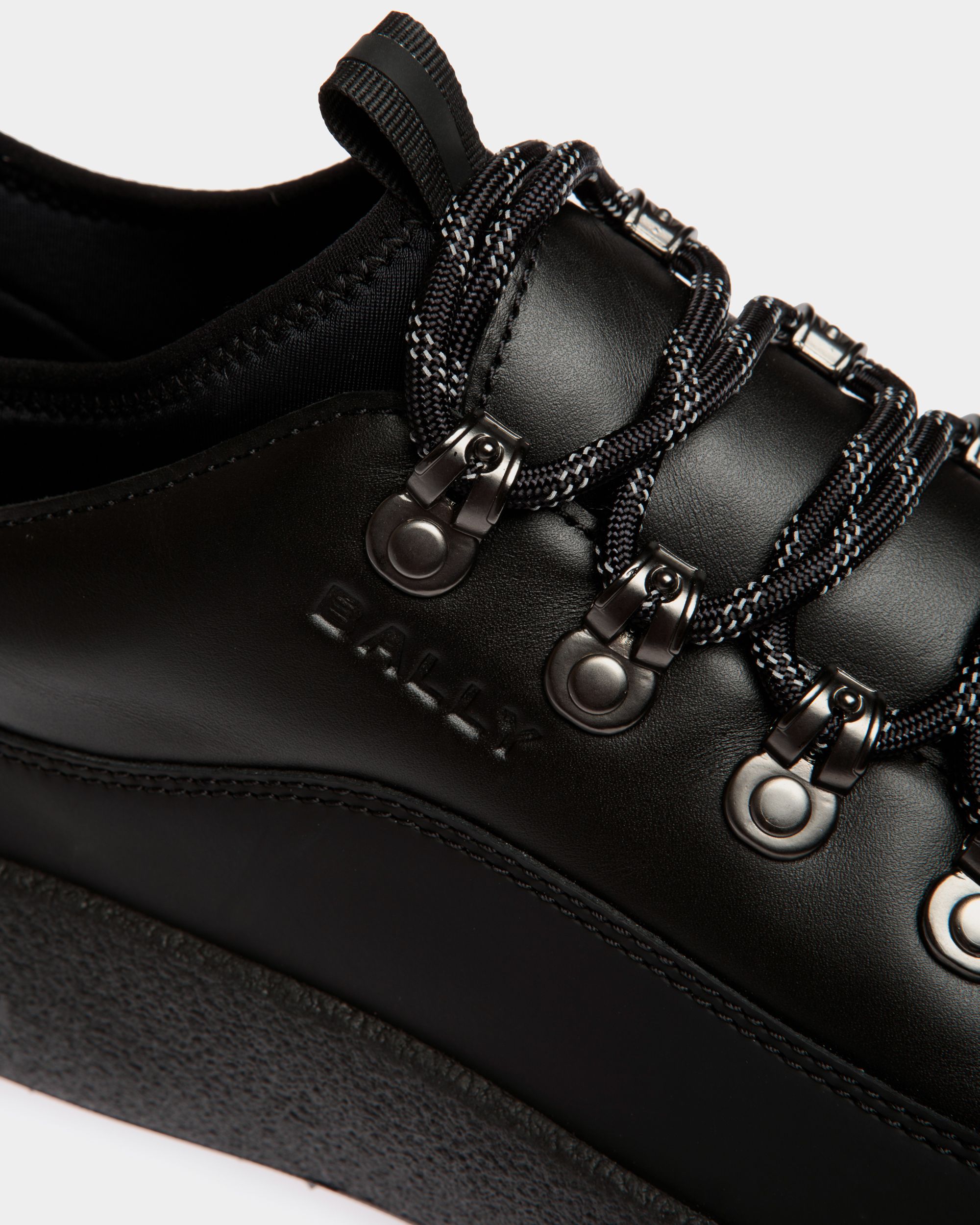 Winter Capsule Bootie in Black Leather - Men's - Bally - 06