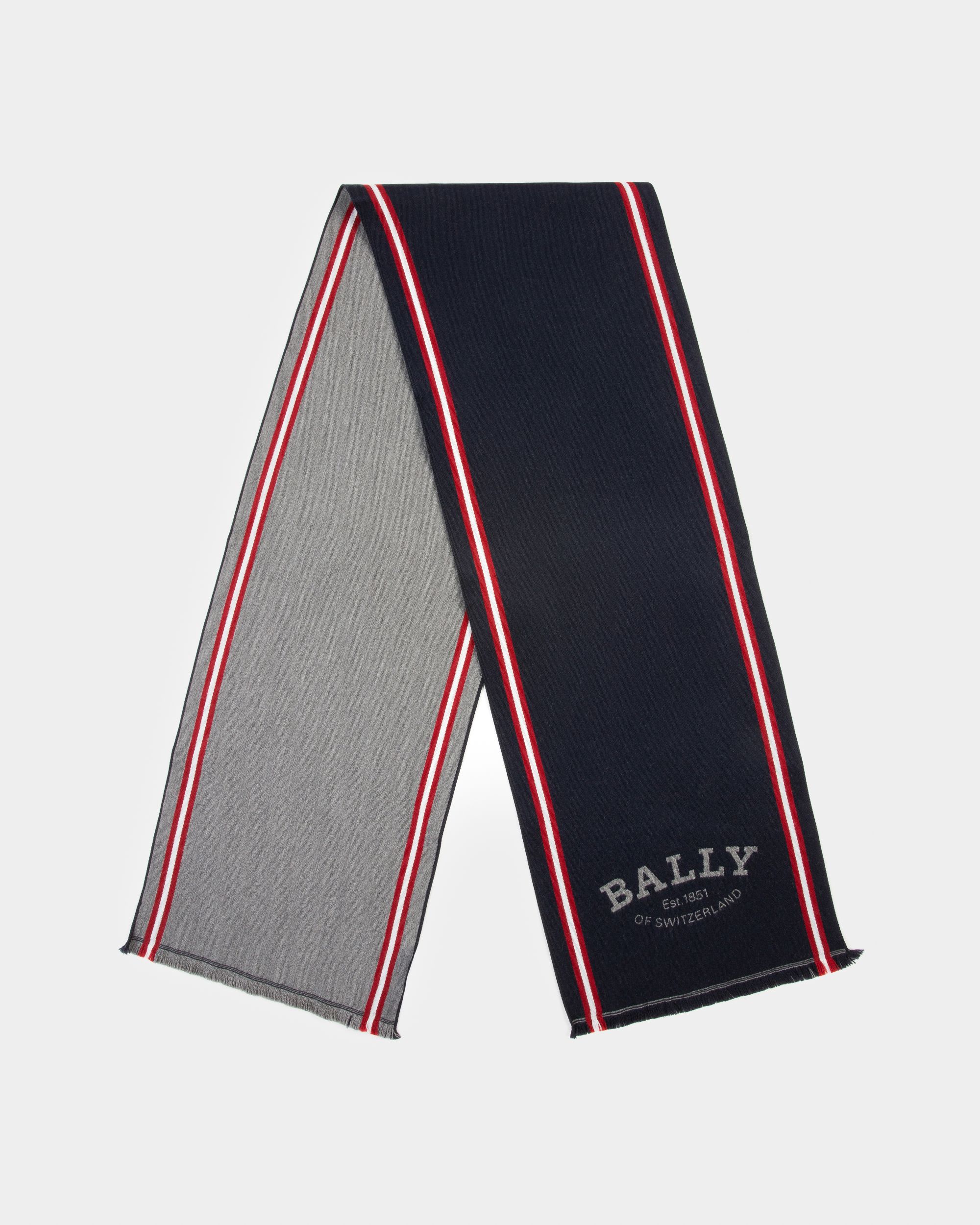 Bally Stamp Jacquard Scarf - Men's - Bally - 01