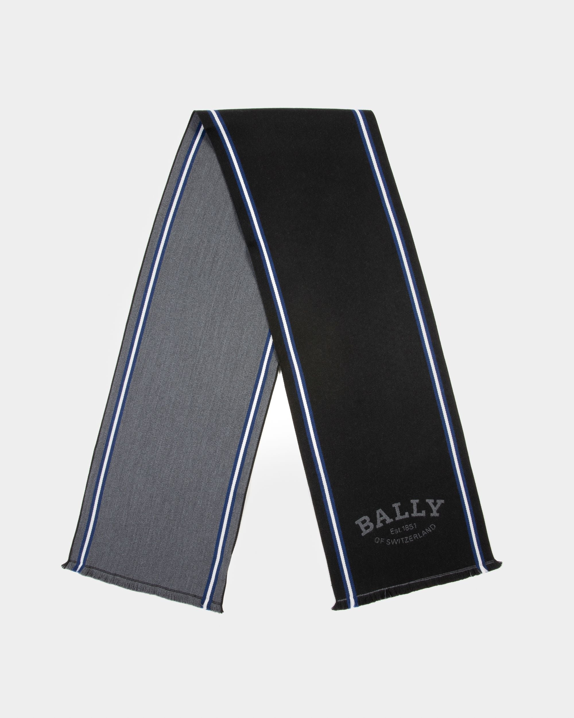 Bally Stamp Jacquard Scarf - Men's - Bally - 01