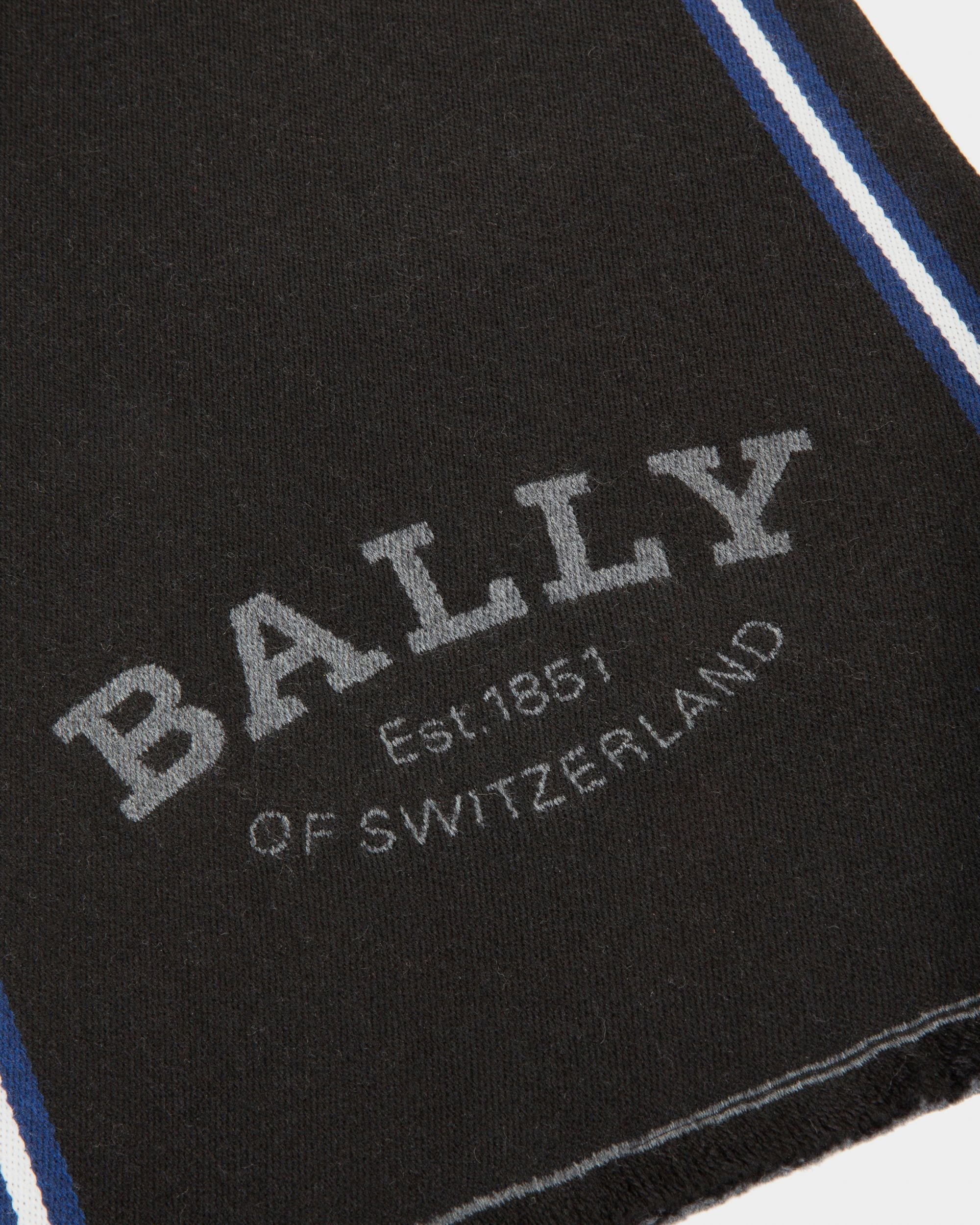 Bally Stamp Jacquard Scarf - Men's - Bally - 02