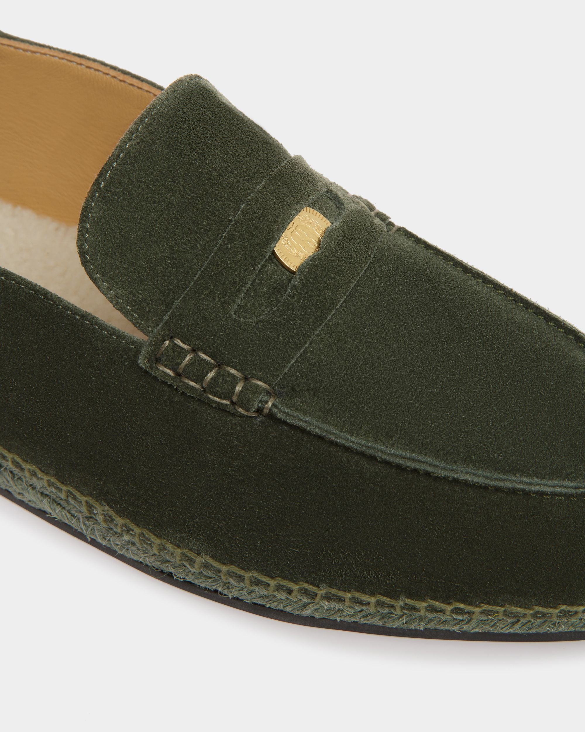 Karakas Espadrilles In Squad Leather - Men's - Bally - 05