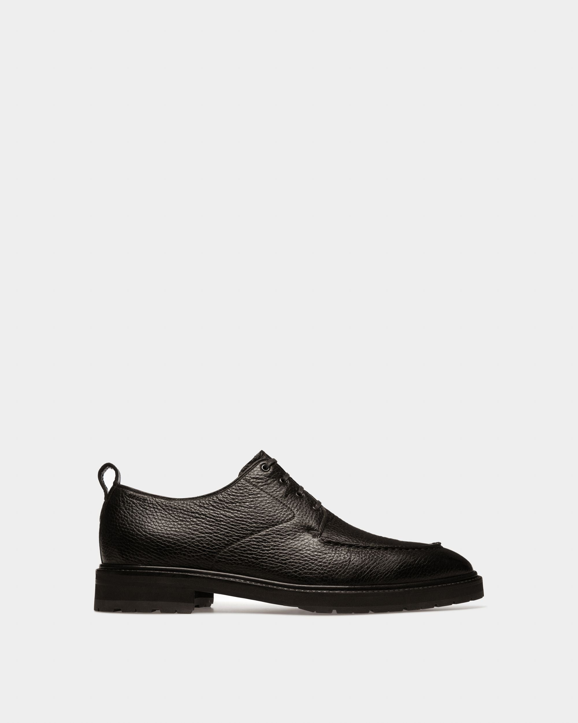 Milivar Leather Derbies In Black - Men's - Bally - 01