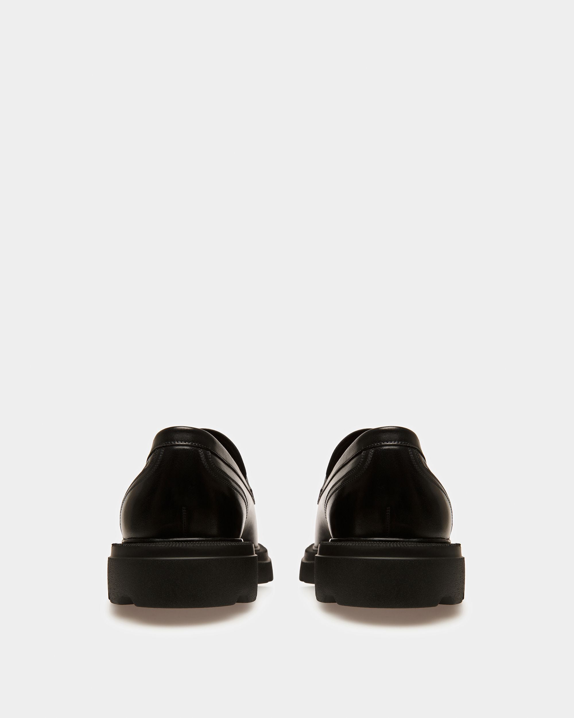 Zelard Leather Loafers In Black - Men's - Bally - 04