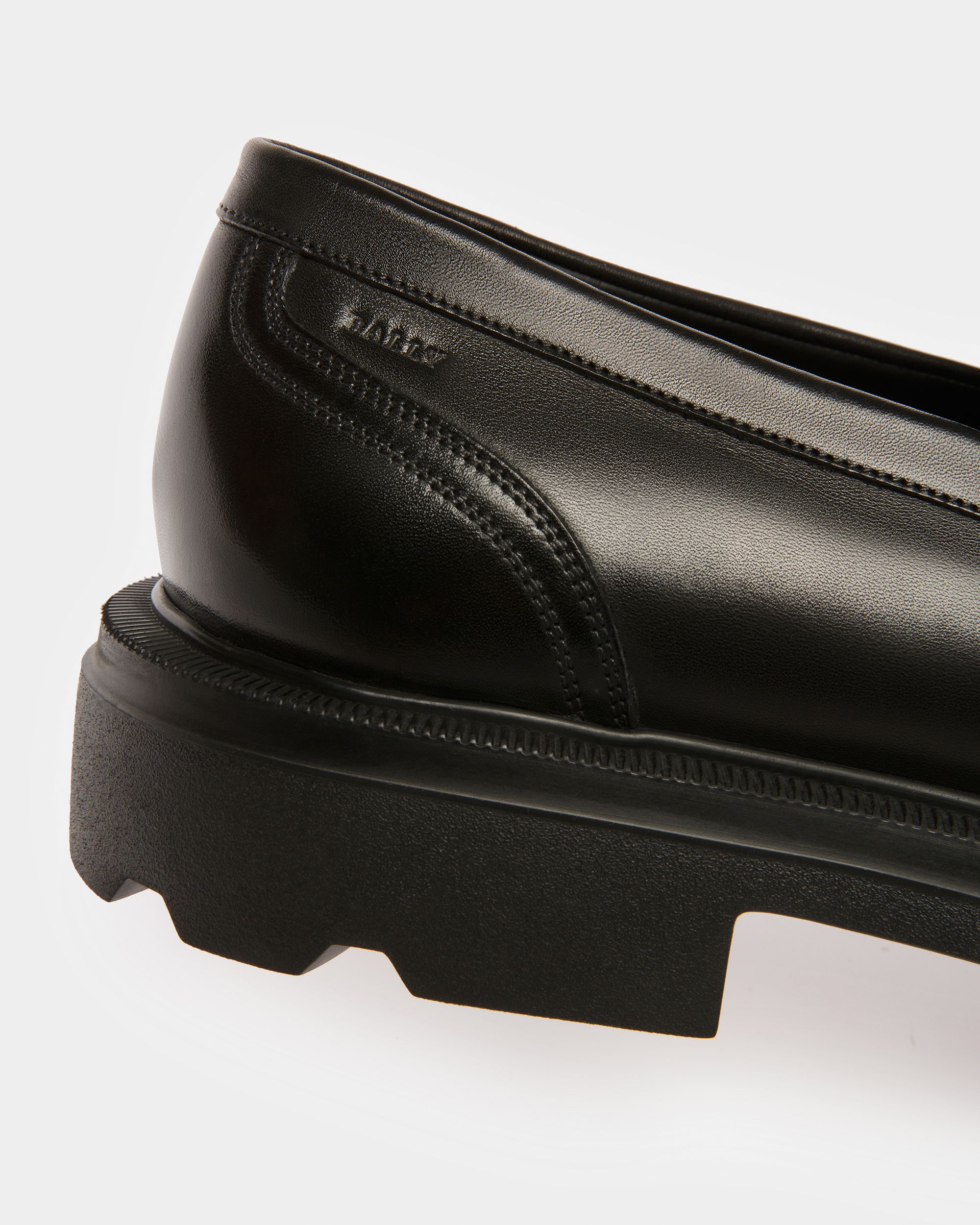 Zelard Leather Loafers In Black - Men's - Bally - 06