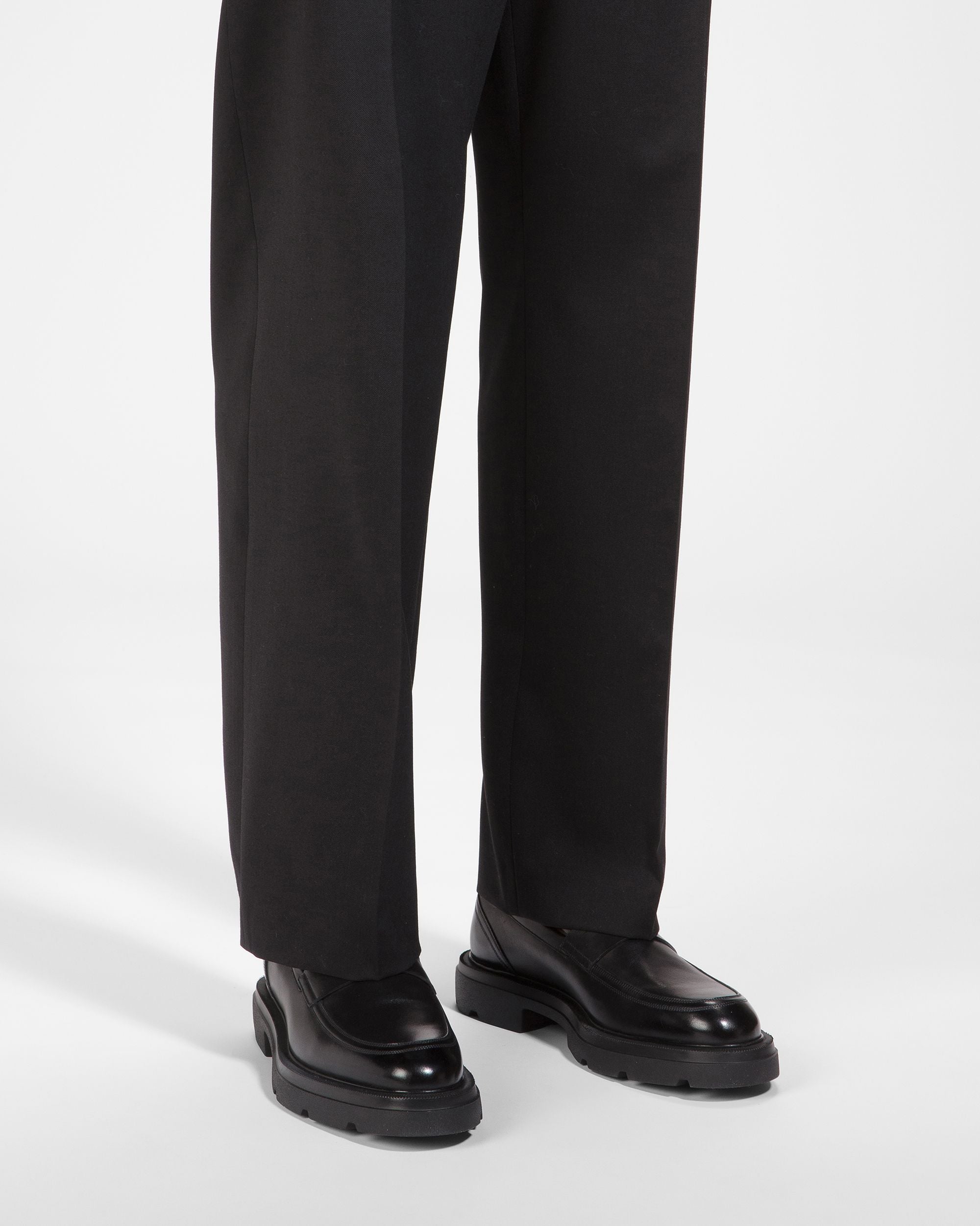 Zelard Leather Loafers In Black - Men's - Bally - 07