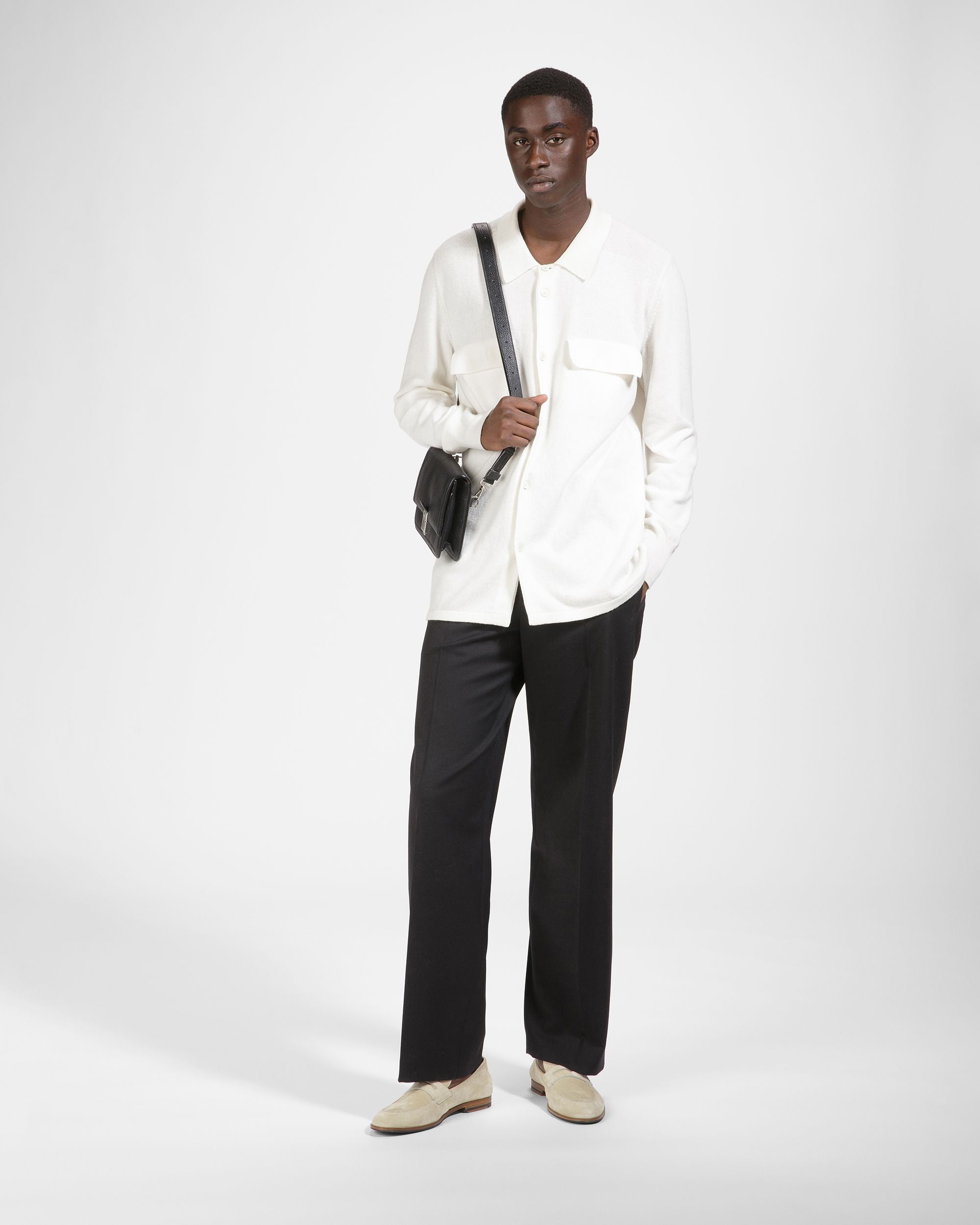 Webb Leather Loafers In Fossil - Men's - Bally - 03