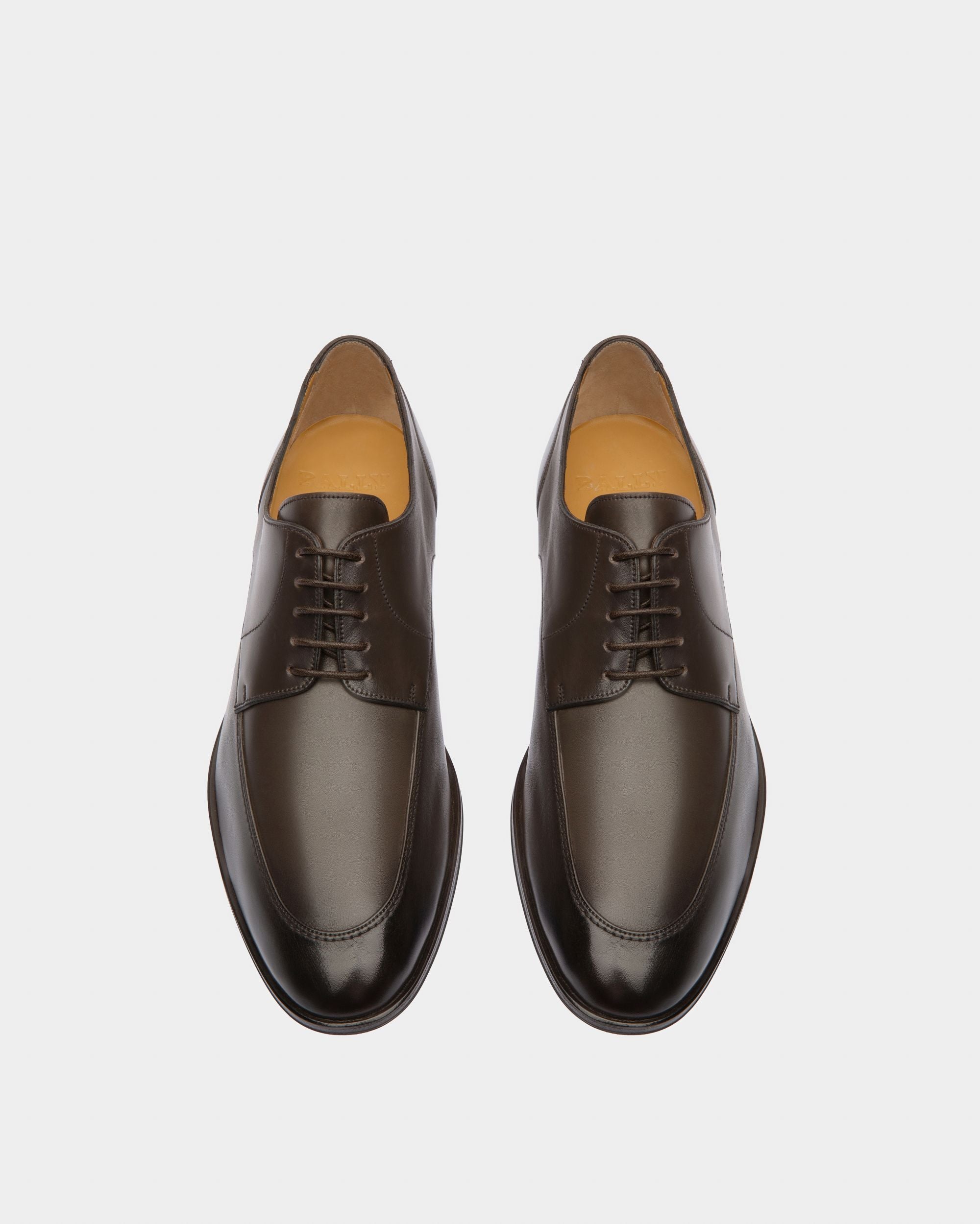 Westminster Lace-Ups In Brown Leather - Men's - Bally - 03