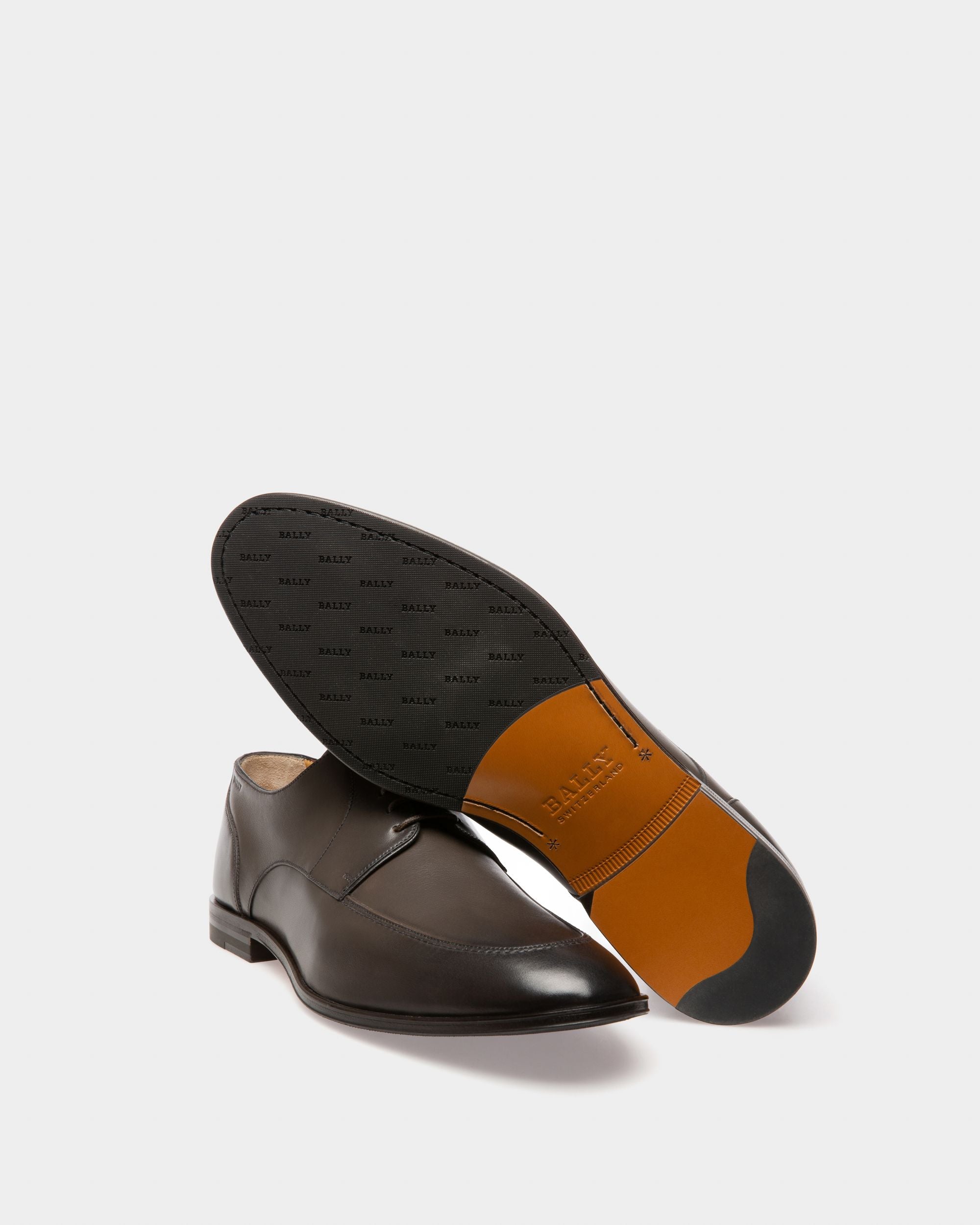 Westminster Lace-Ups In Brown Leather - Men's - Bally - 05