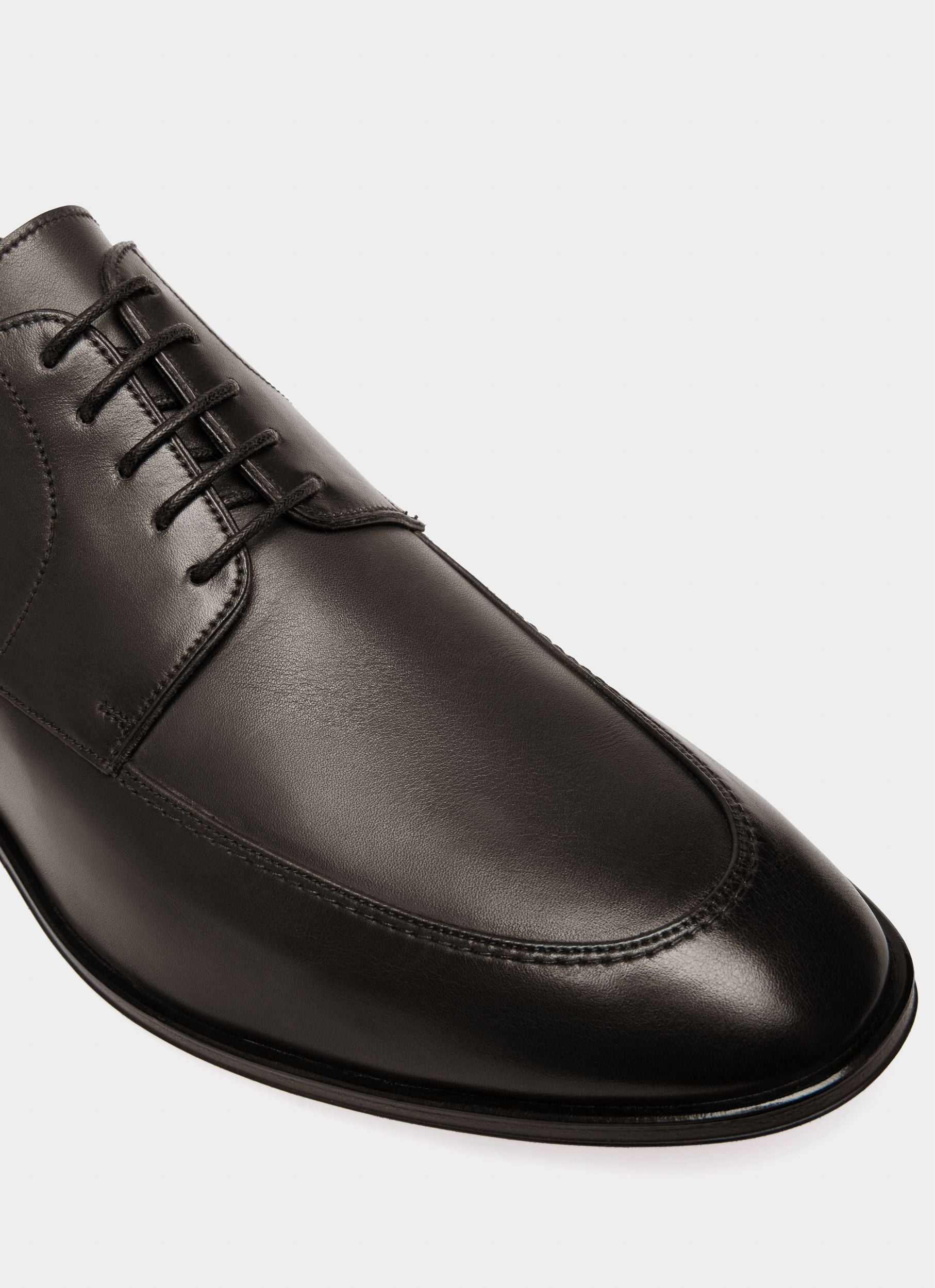 Westminster Lace-Ups In Black Leather - Men's - Bally - 02