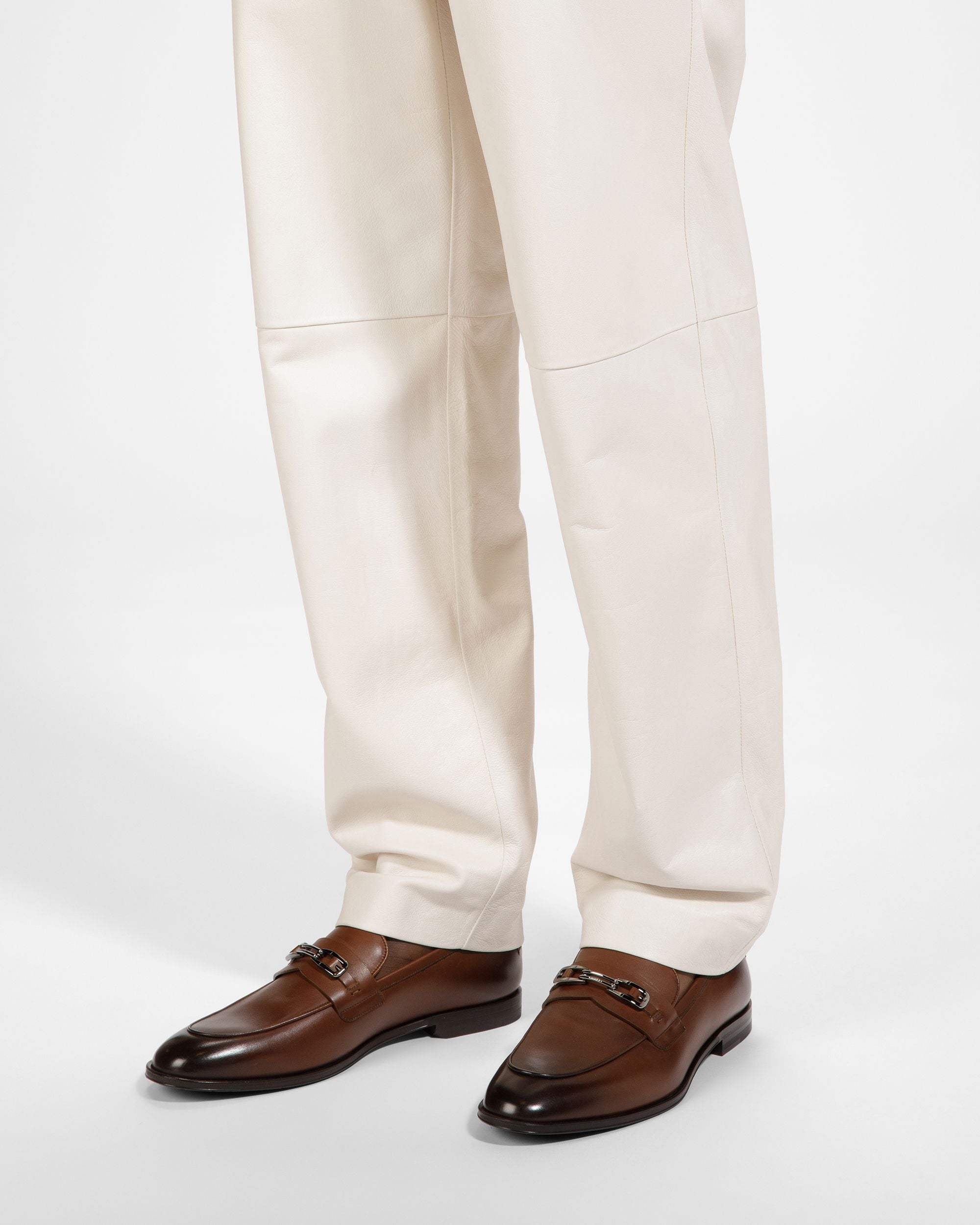 Westro Leather Loafers In Brown - Men's - Bally - 07