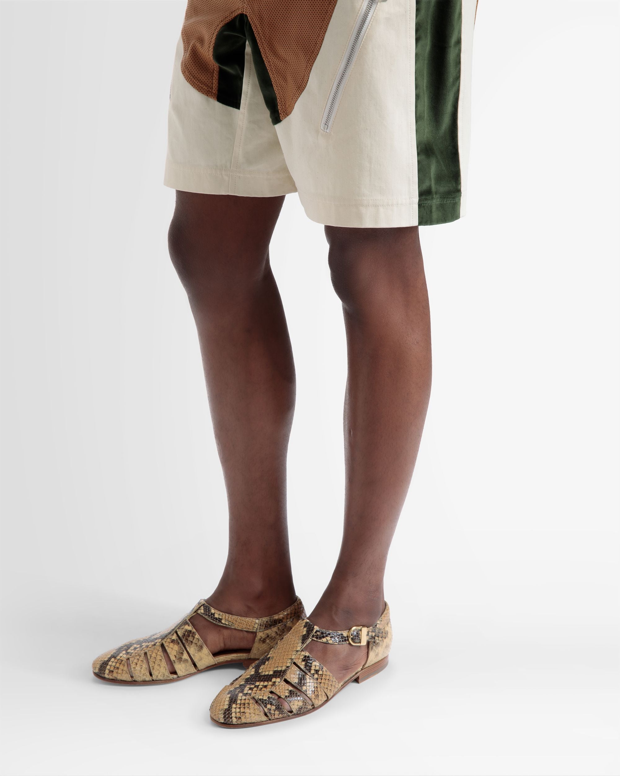 Salton Sandals In Python Print - Men's - Bally - 02