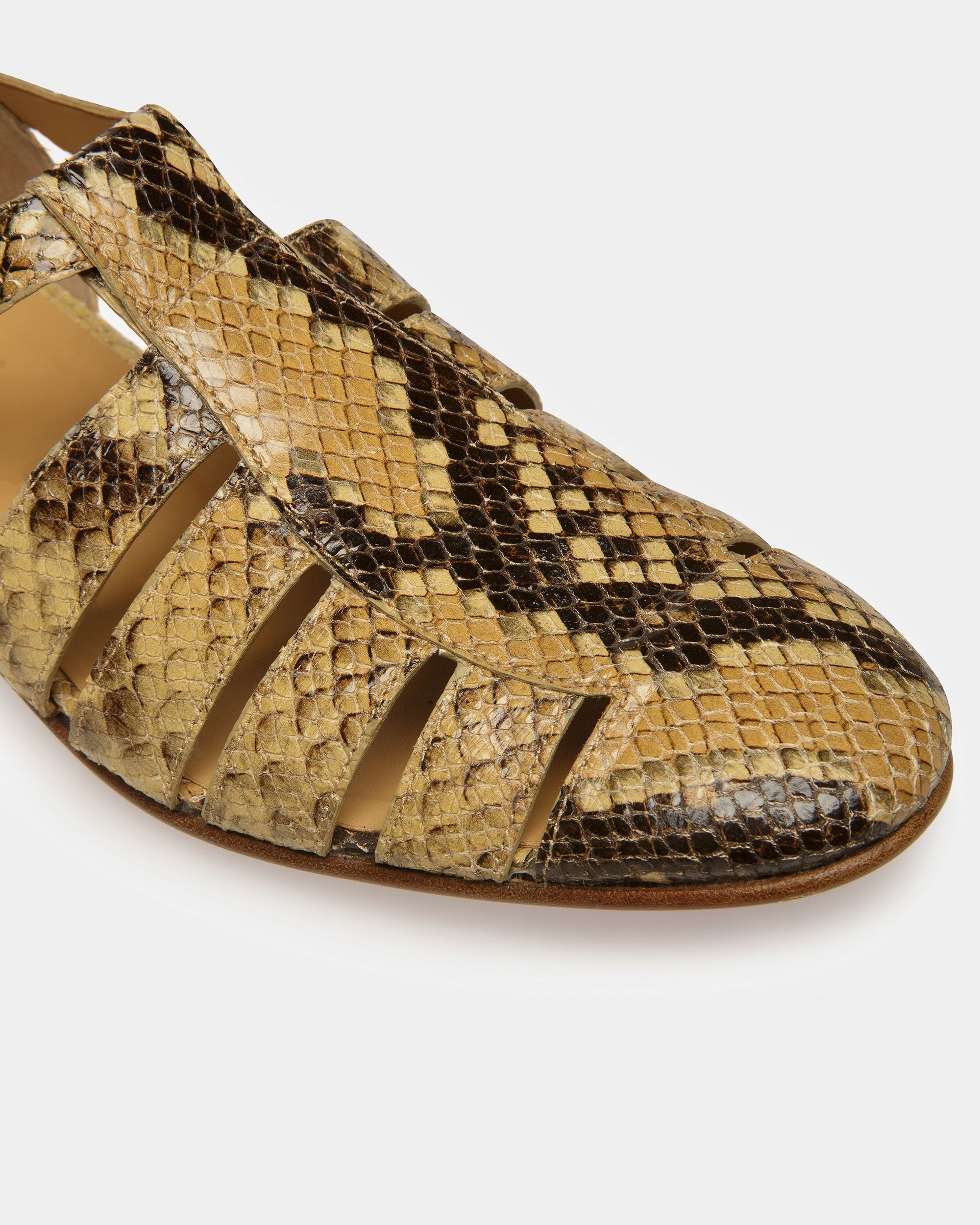 Salton Sandals In Python Print - Men's - Bally - 05