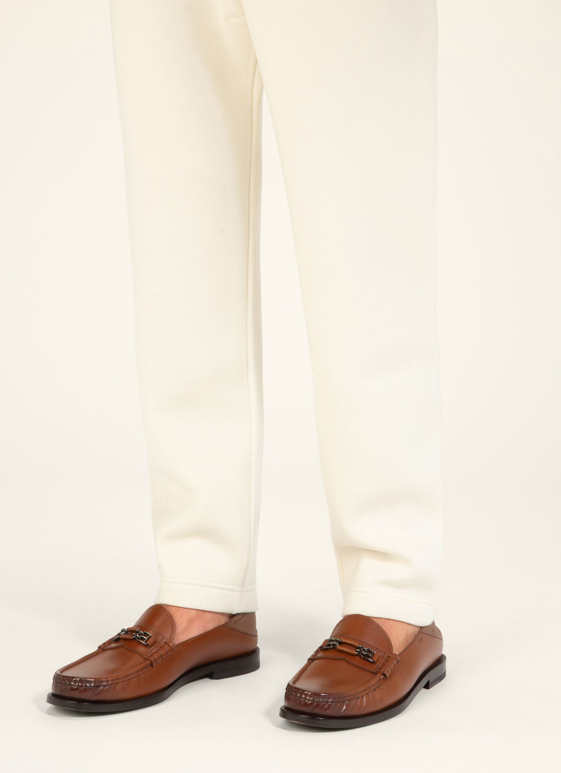 Coriano Leather Moccasins In Brown - Men's - Bally - 06
