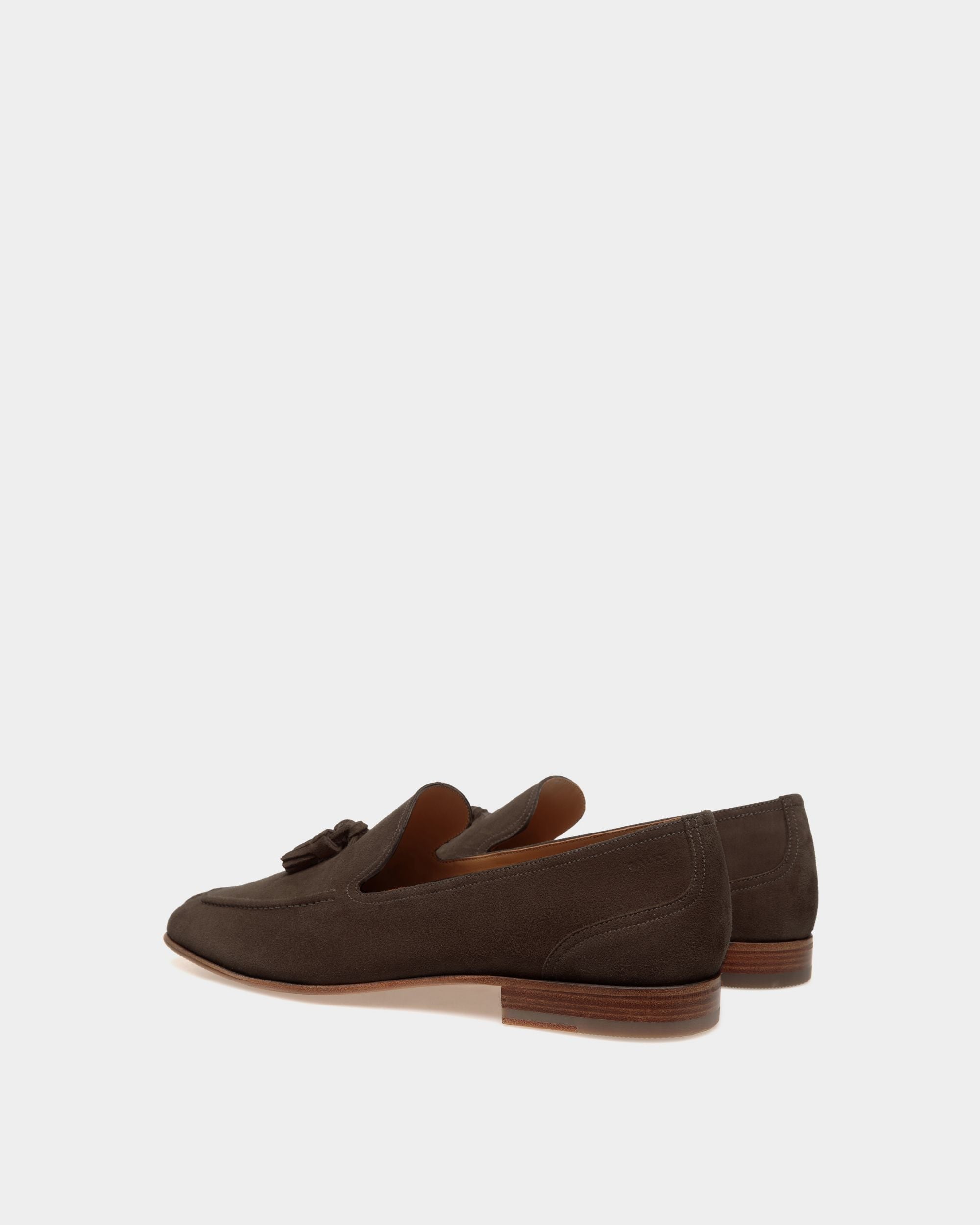 Men s Suisse Loafer in Suede Bally