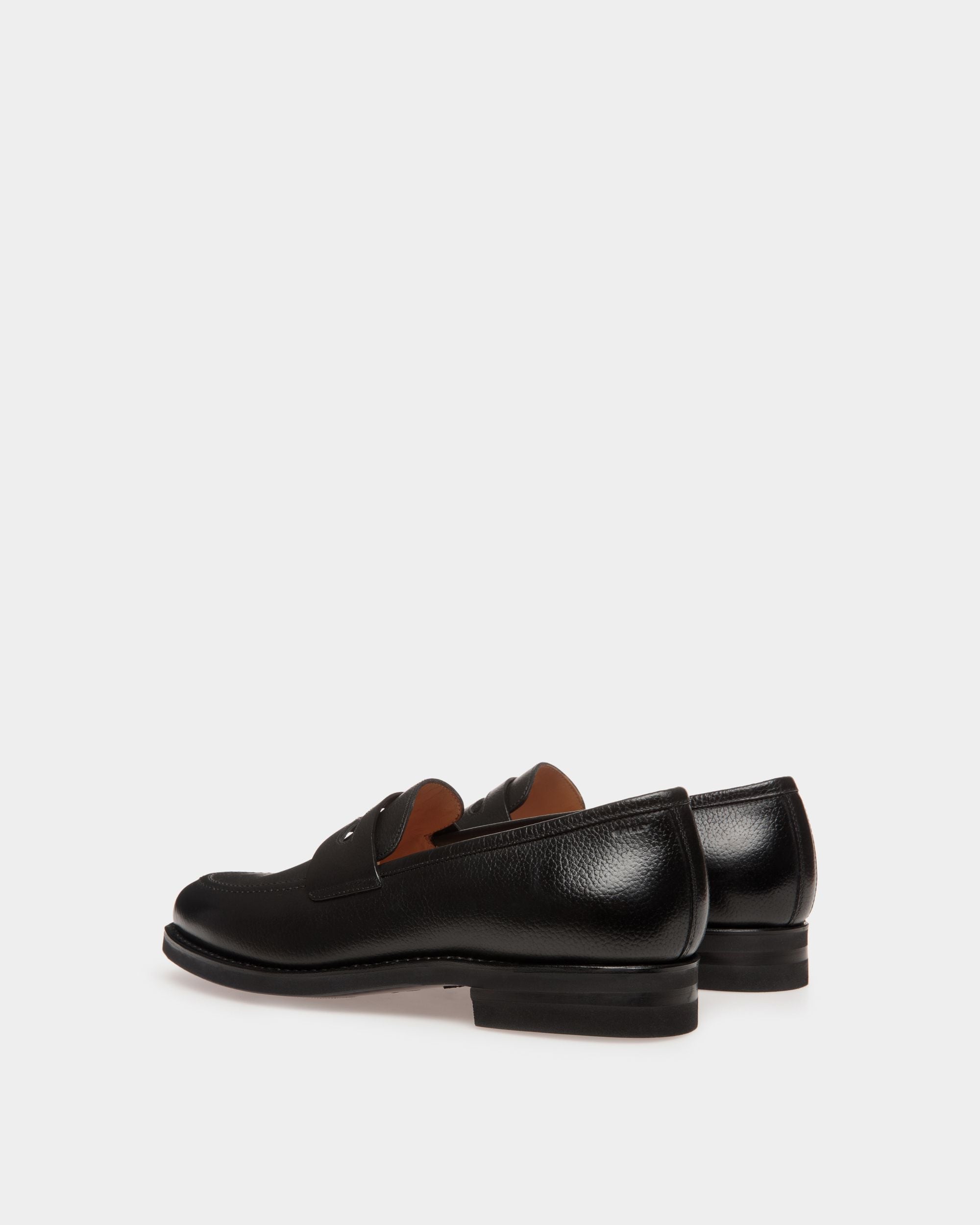 Men s Schoenen Loafer in Embossed Leather Bally