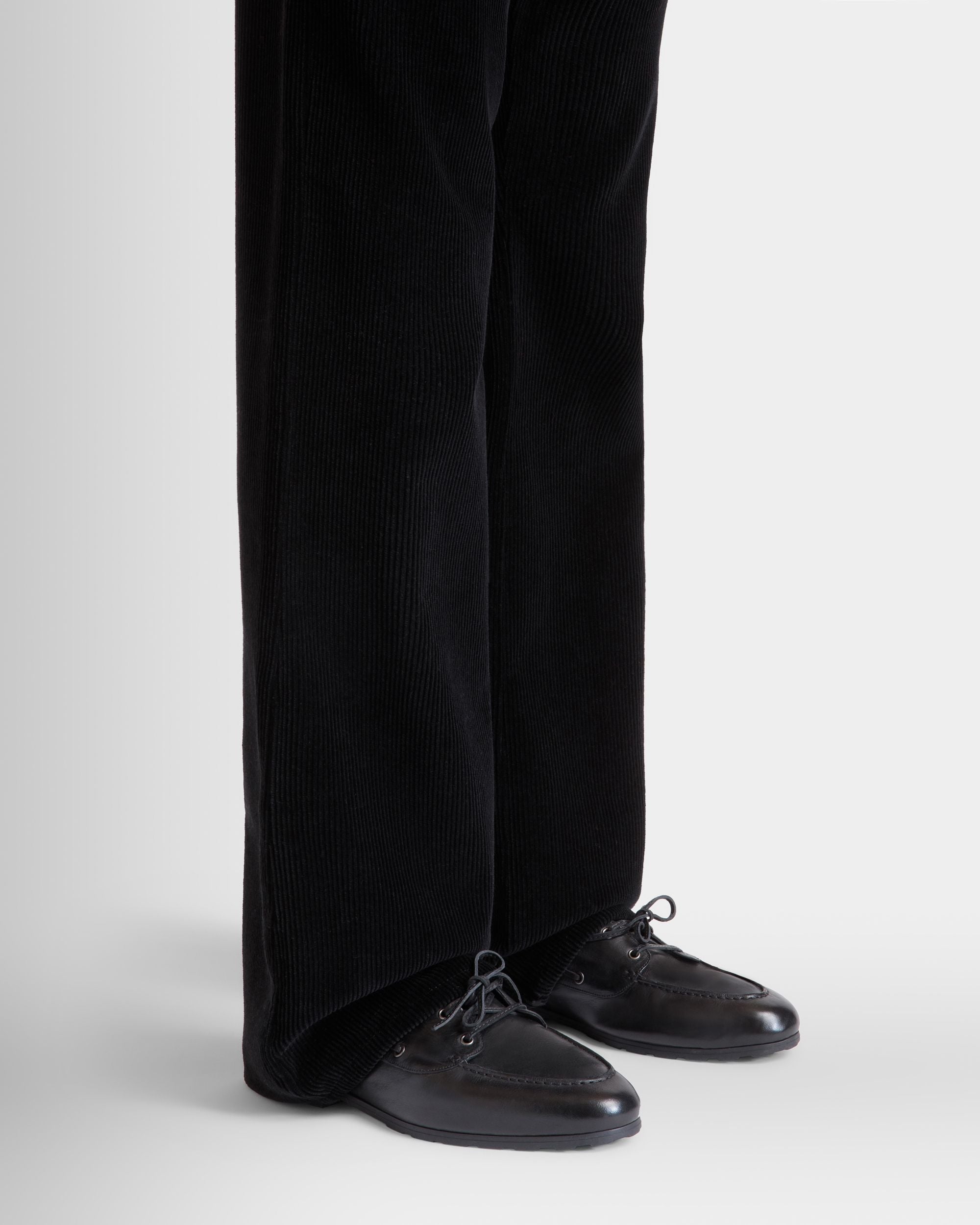 Plume Loafer In Black Leather - Men's - Bally - 02