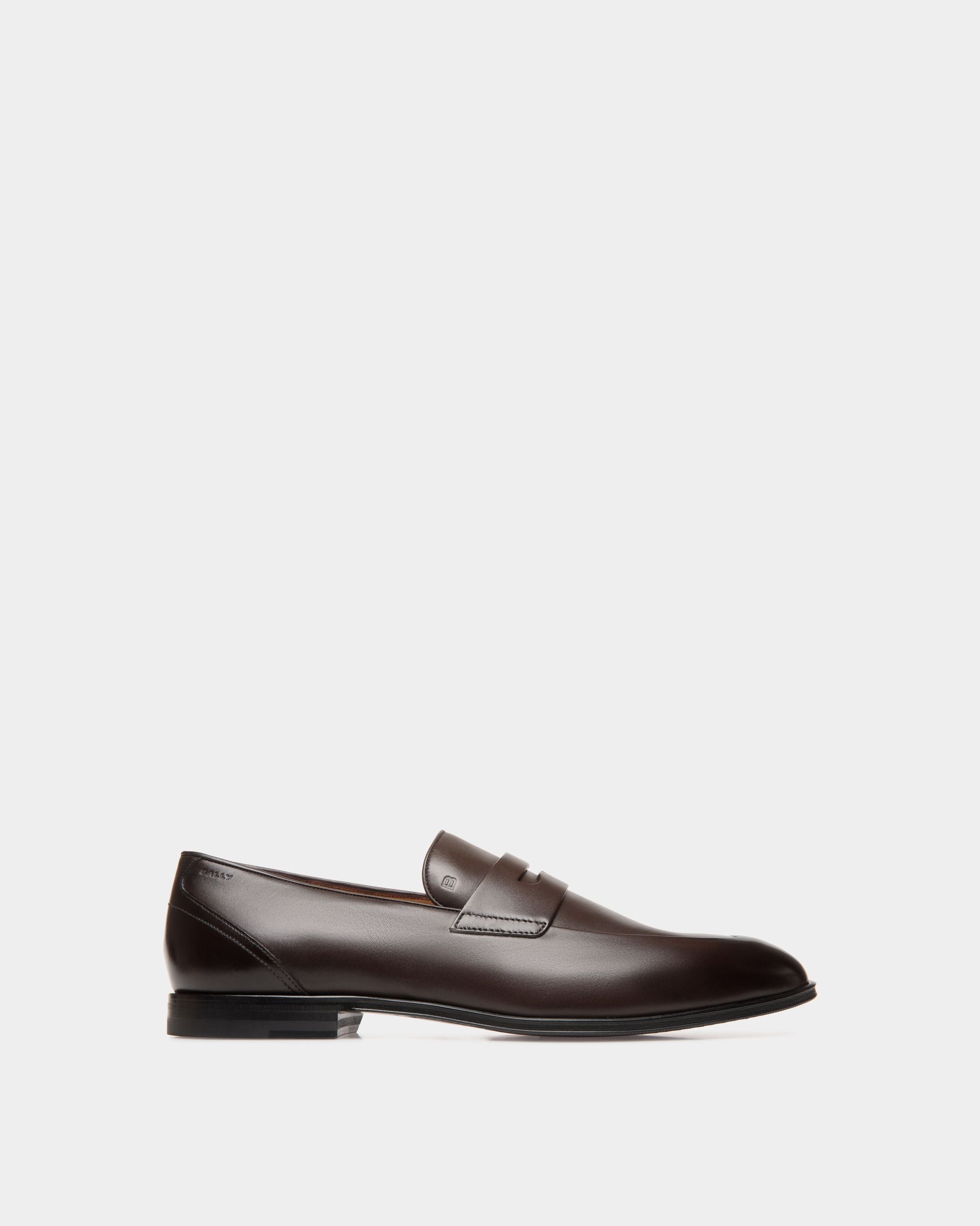 Bally black calf plain store