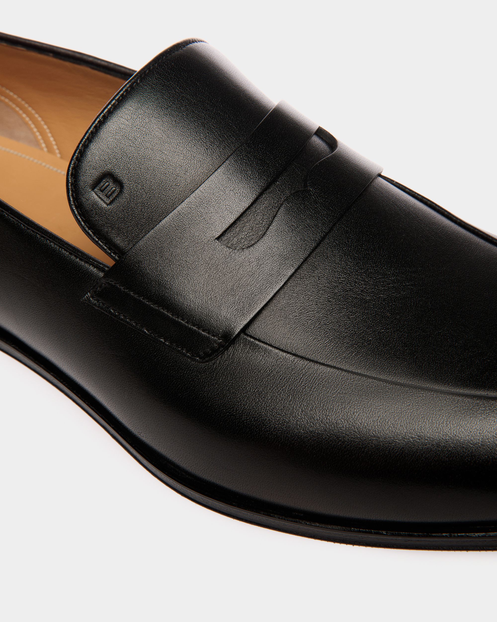 Men s Westminster Loafer In Black Leather Bally