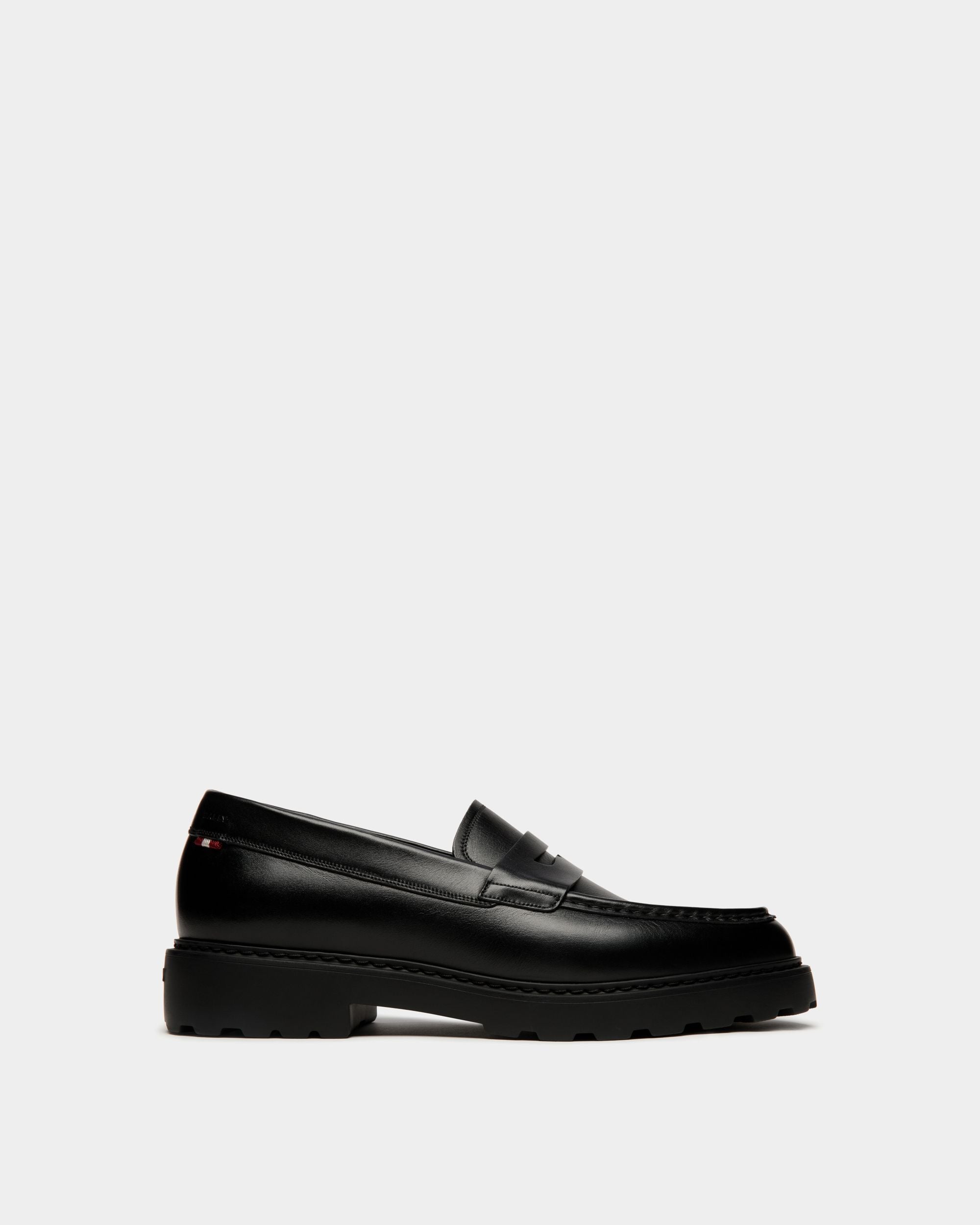 Men s Gusto Loafer In Black Leather Bally