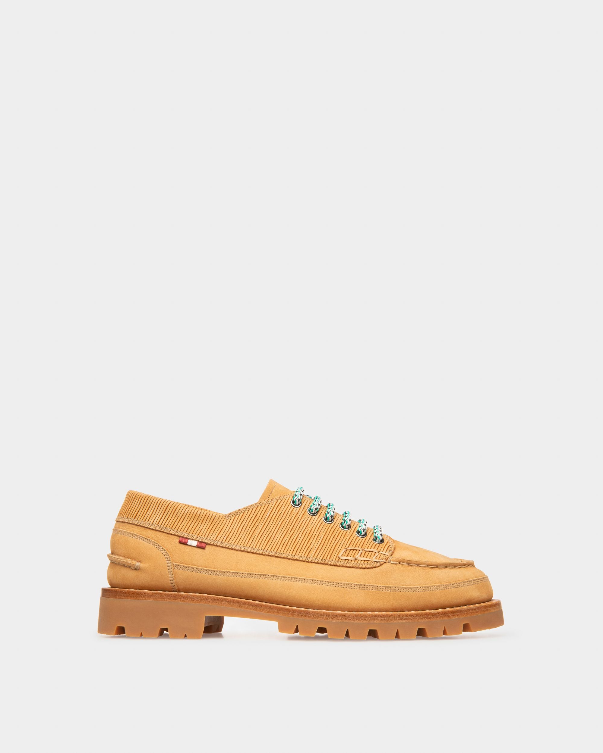 Tribus Leather Derbies In Tan - Men's - Bally - 01