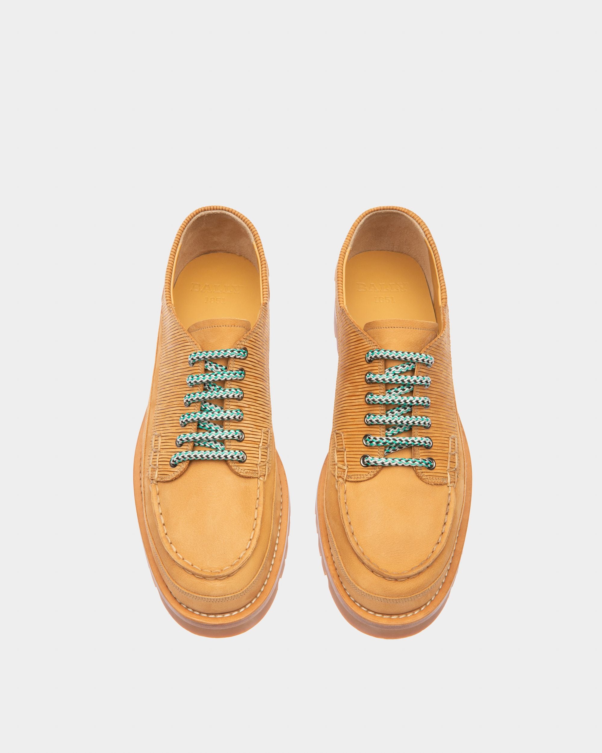 Tribus Leather Derbies In Tan - Men's - Bally - 02