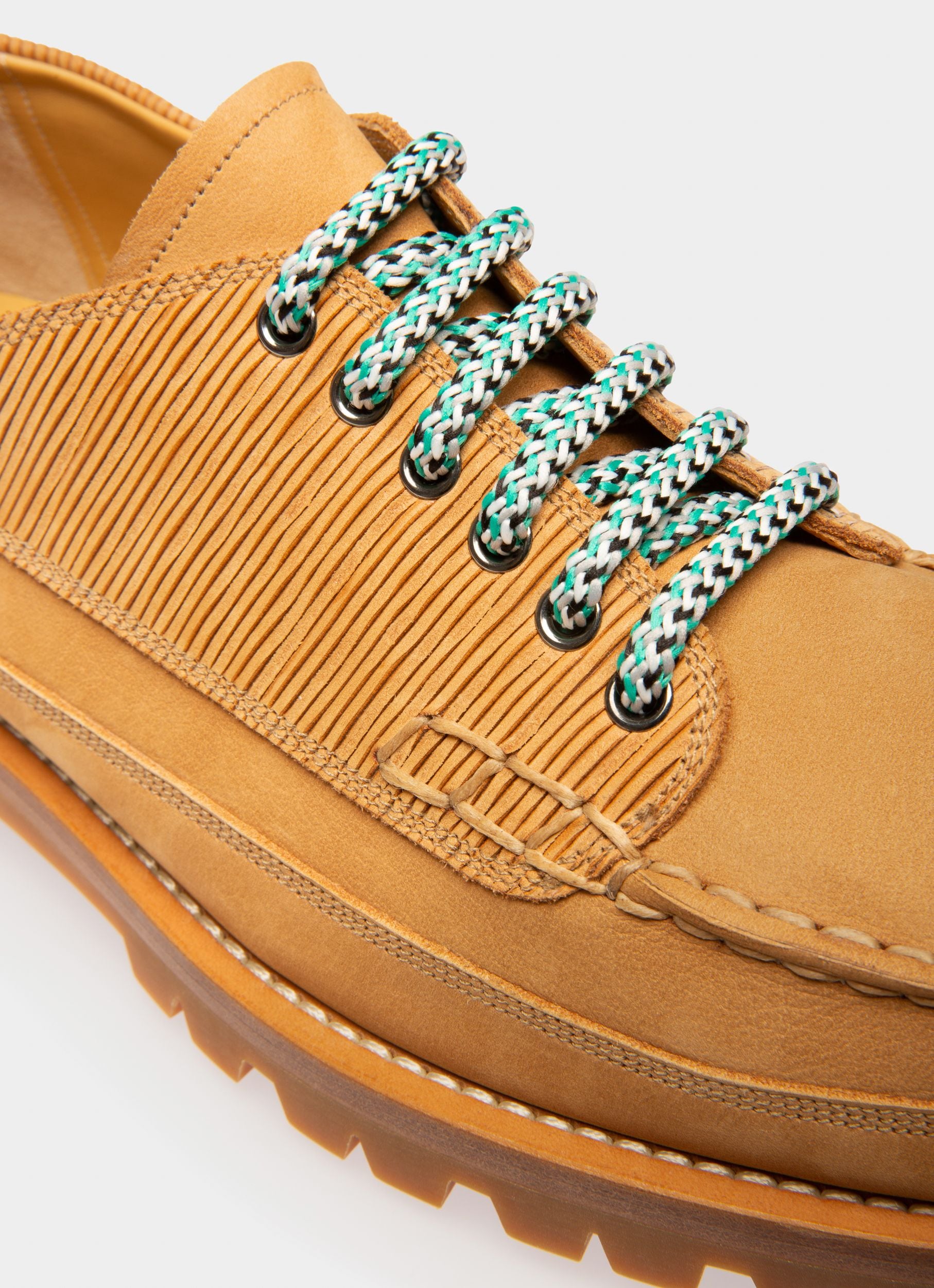 Tribus Leather Derbies In Tan - Men's - Bally - 06