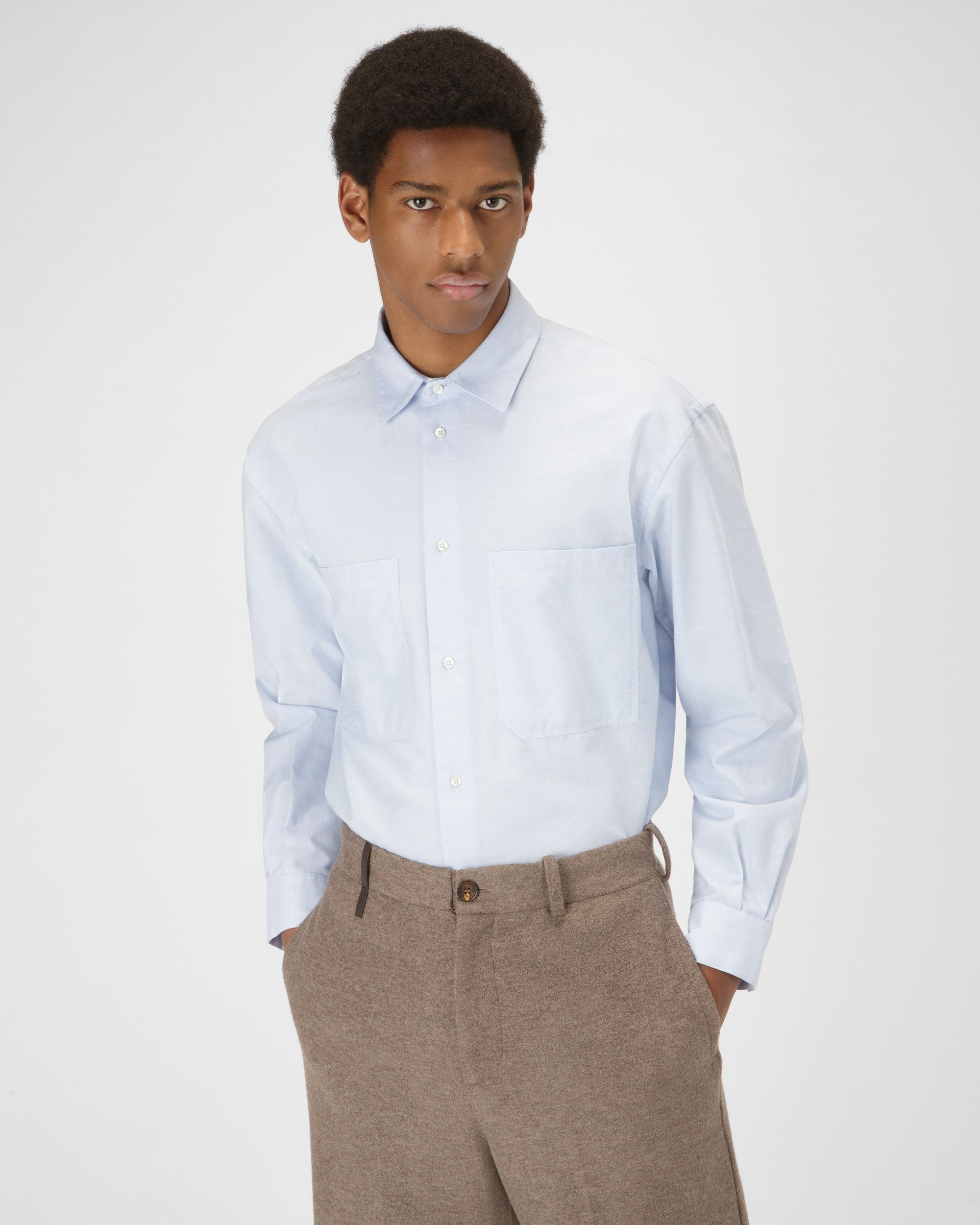 Cotton Top In Blue - Men's - Bally - 01