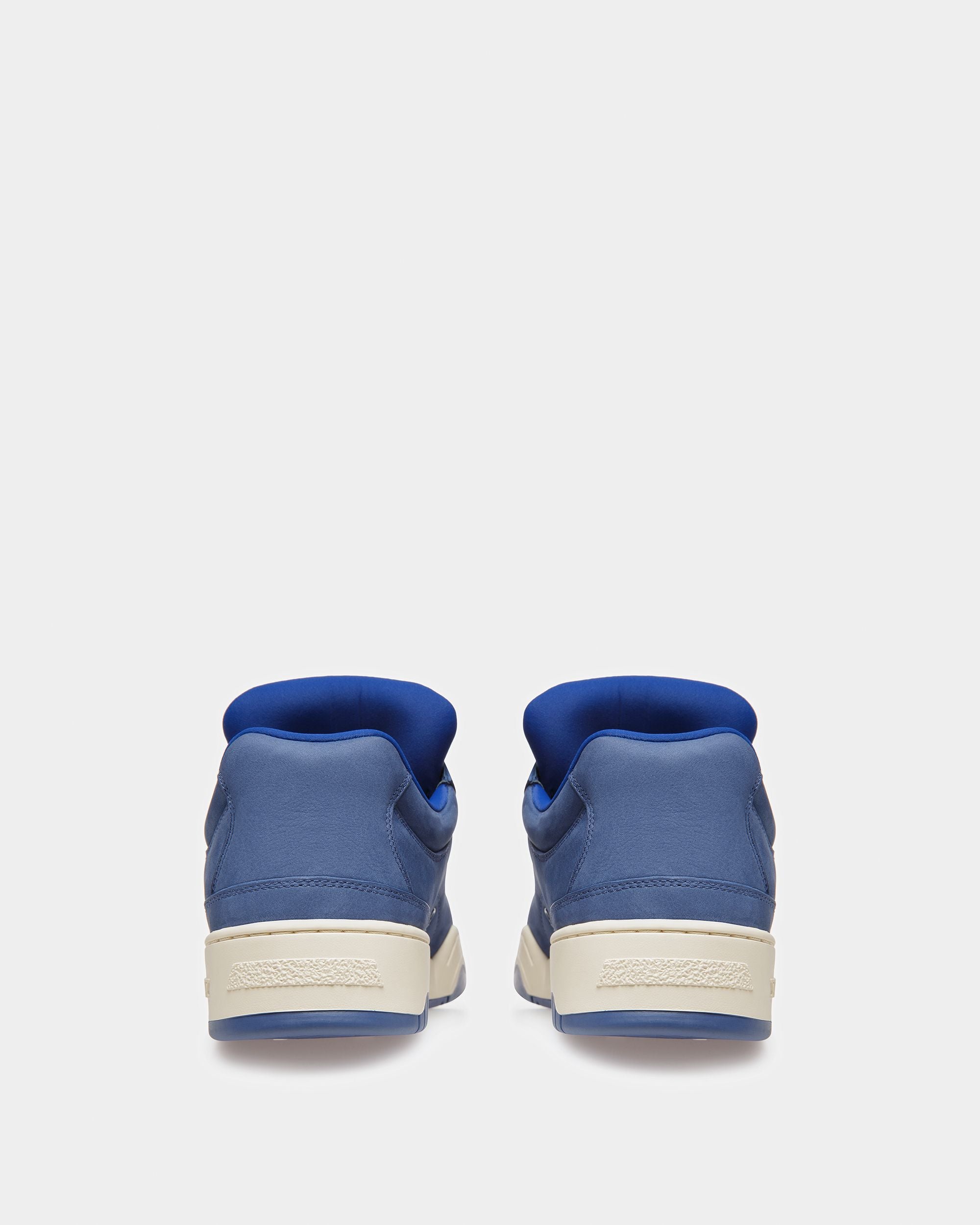 Kiro Leather Sneakers In Blue Neon - Men's - Bally - 04