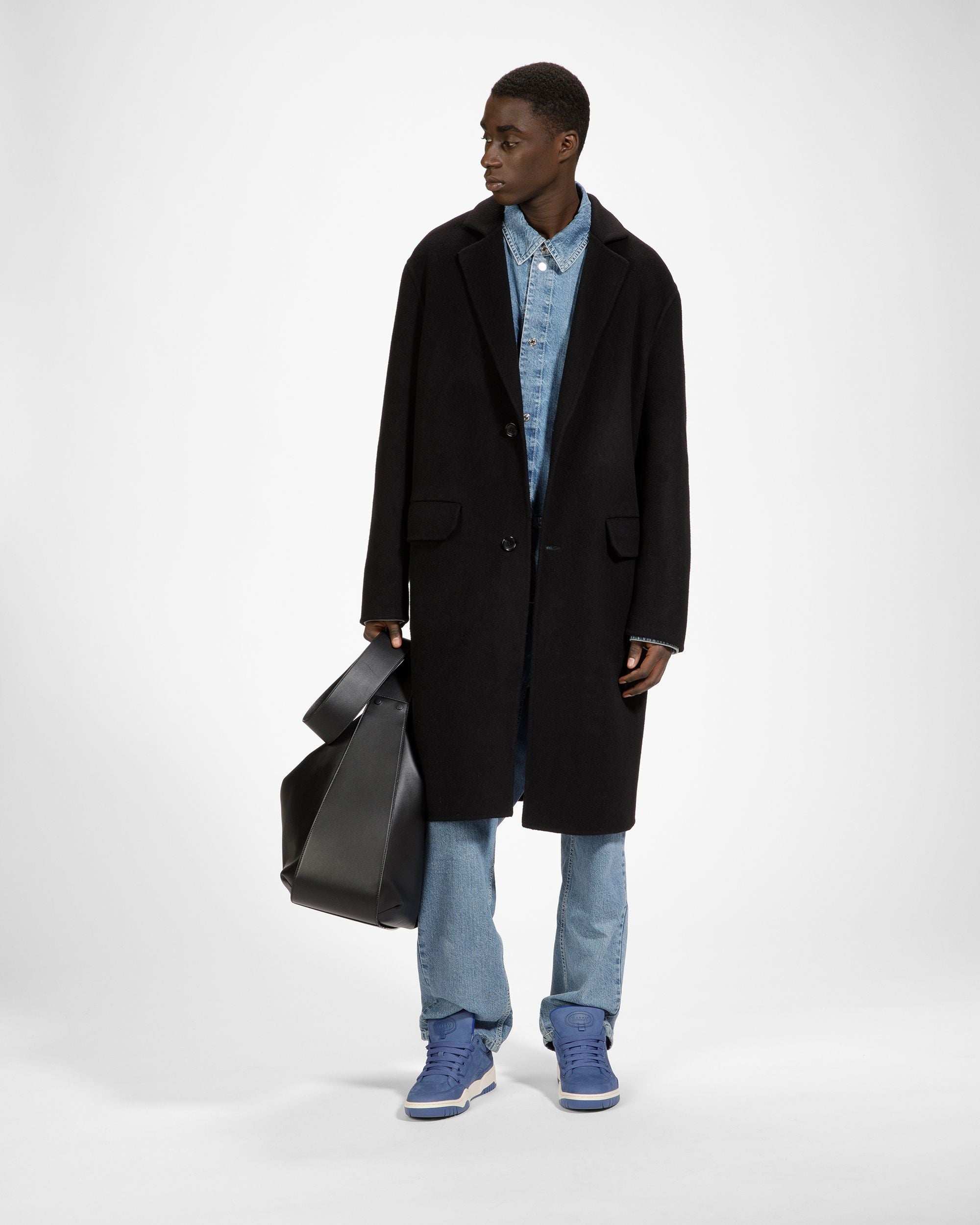 Kiro Leather Sneakers In Blue Neon - Men's - Bally - 08