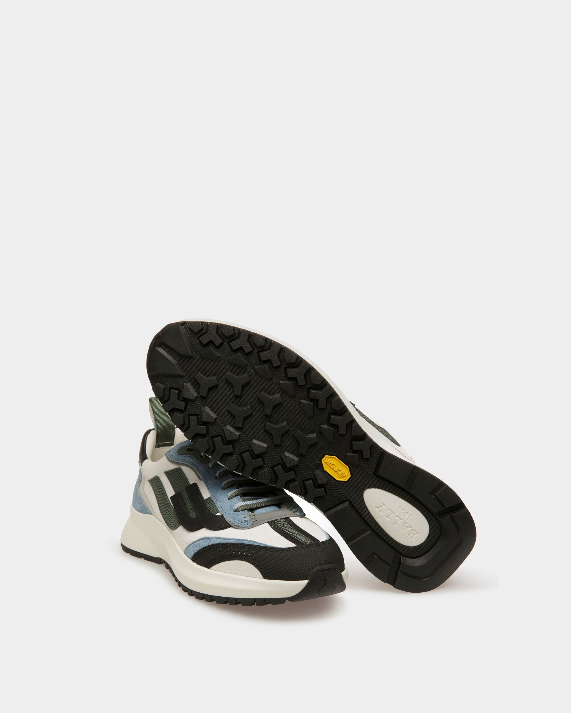 Darky Leather Sneakers In Black - Men's - Bally - 04
