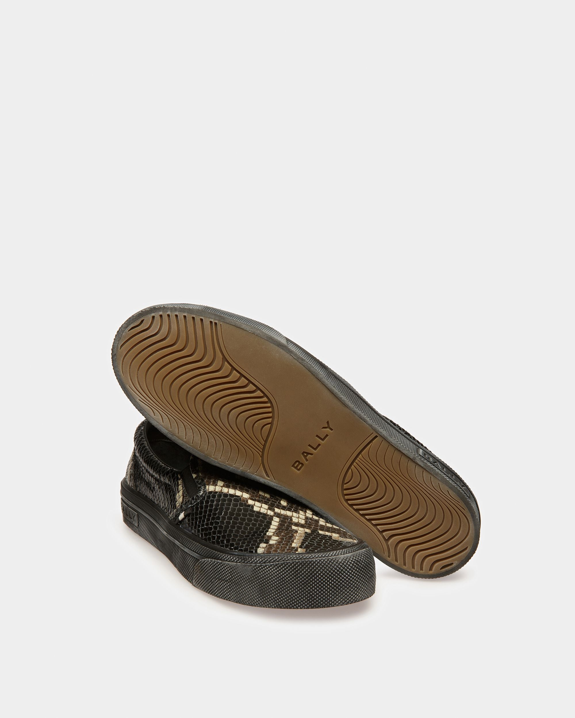 Santa Ana Sneaker In Python Print - Men's - Bally - 05
