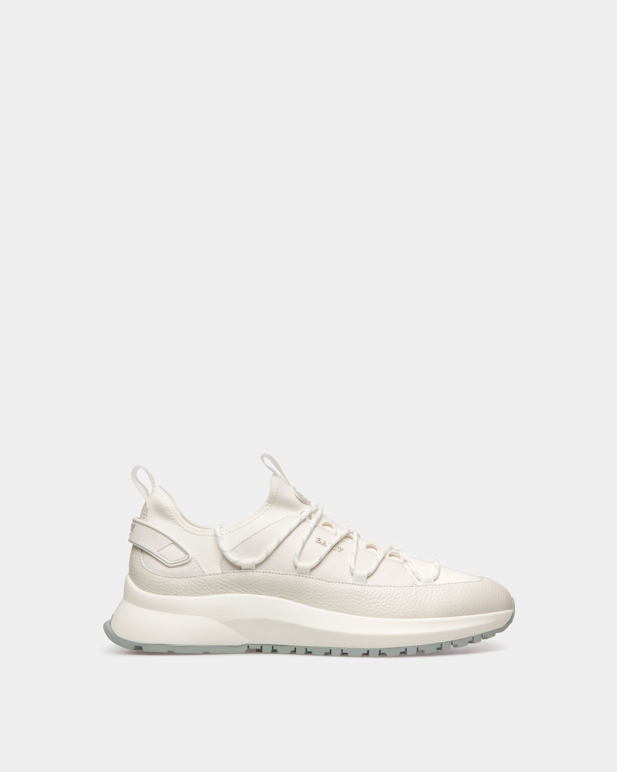 Delys Leather Sneakers In White - Men's - Bally - 01