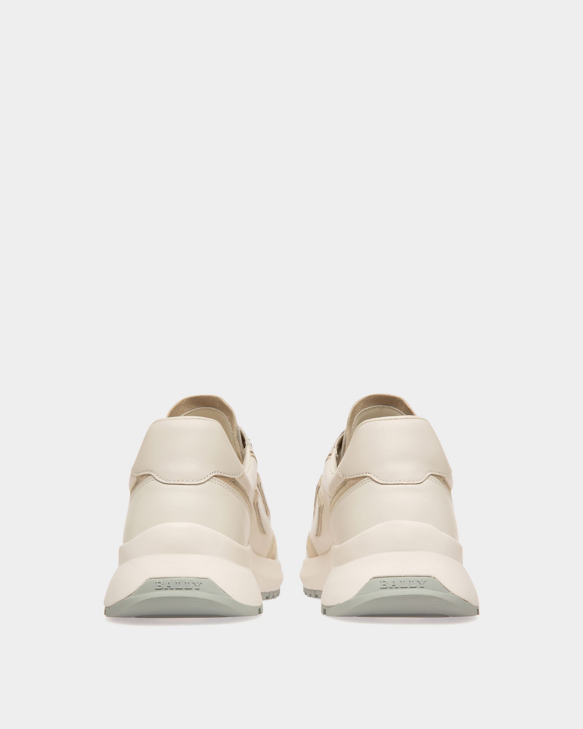 Demmy Leather Sneakers In White - Men's - Bally - 03