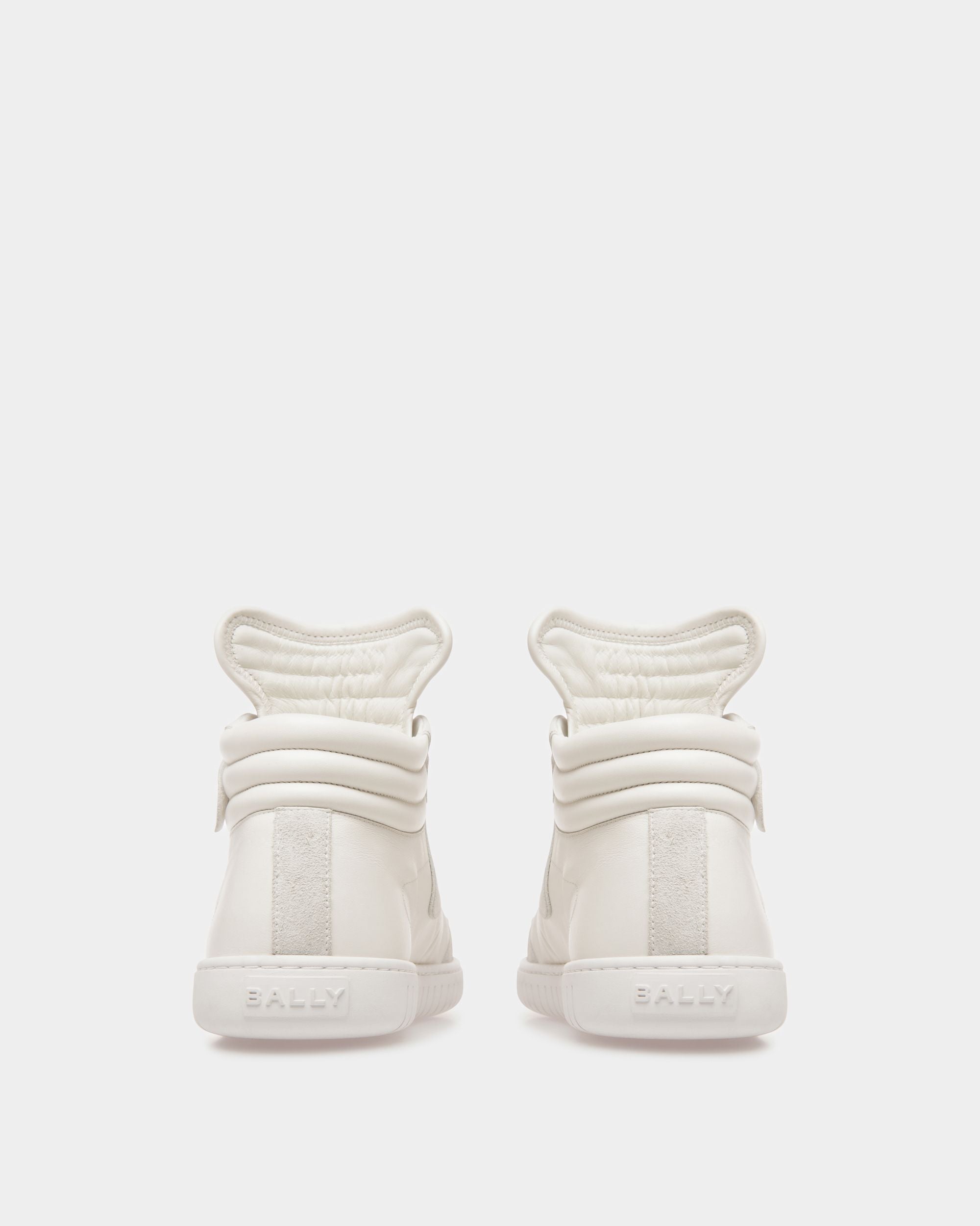 Player Sneakers In White Leather - Men's - Bally - 03