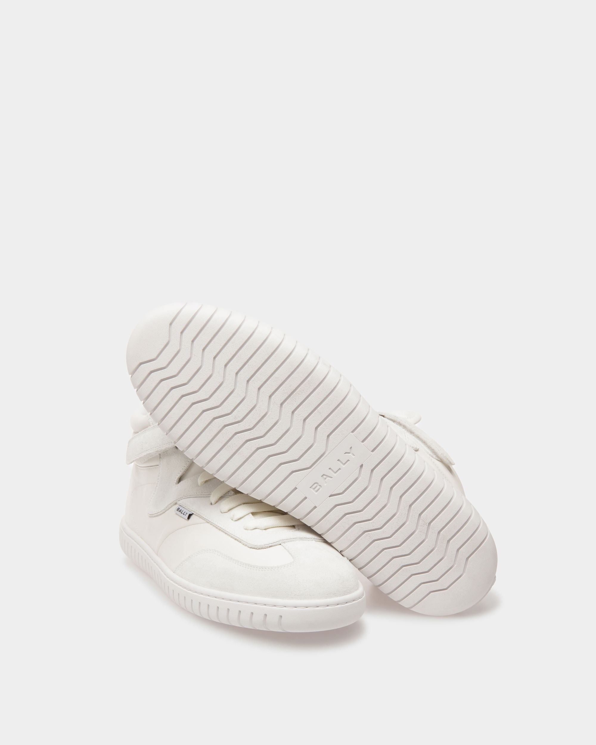 Player Sneakers In White Leather - Men's - Bally - 04
