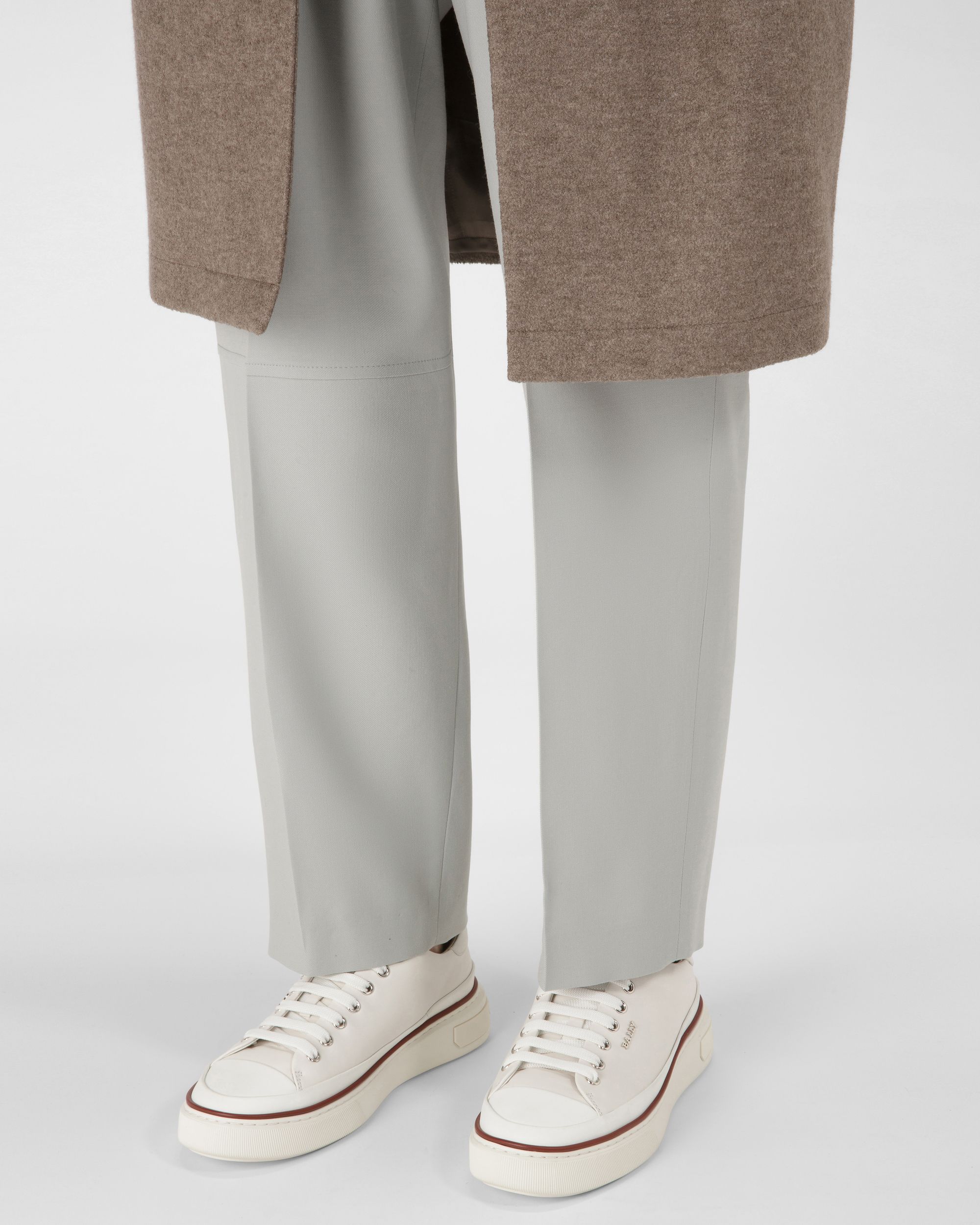 Maily Leather Sneakers In White - Men's - Bally - 05