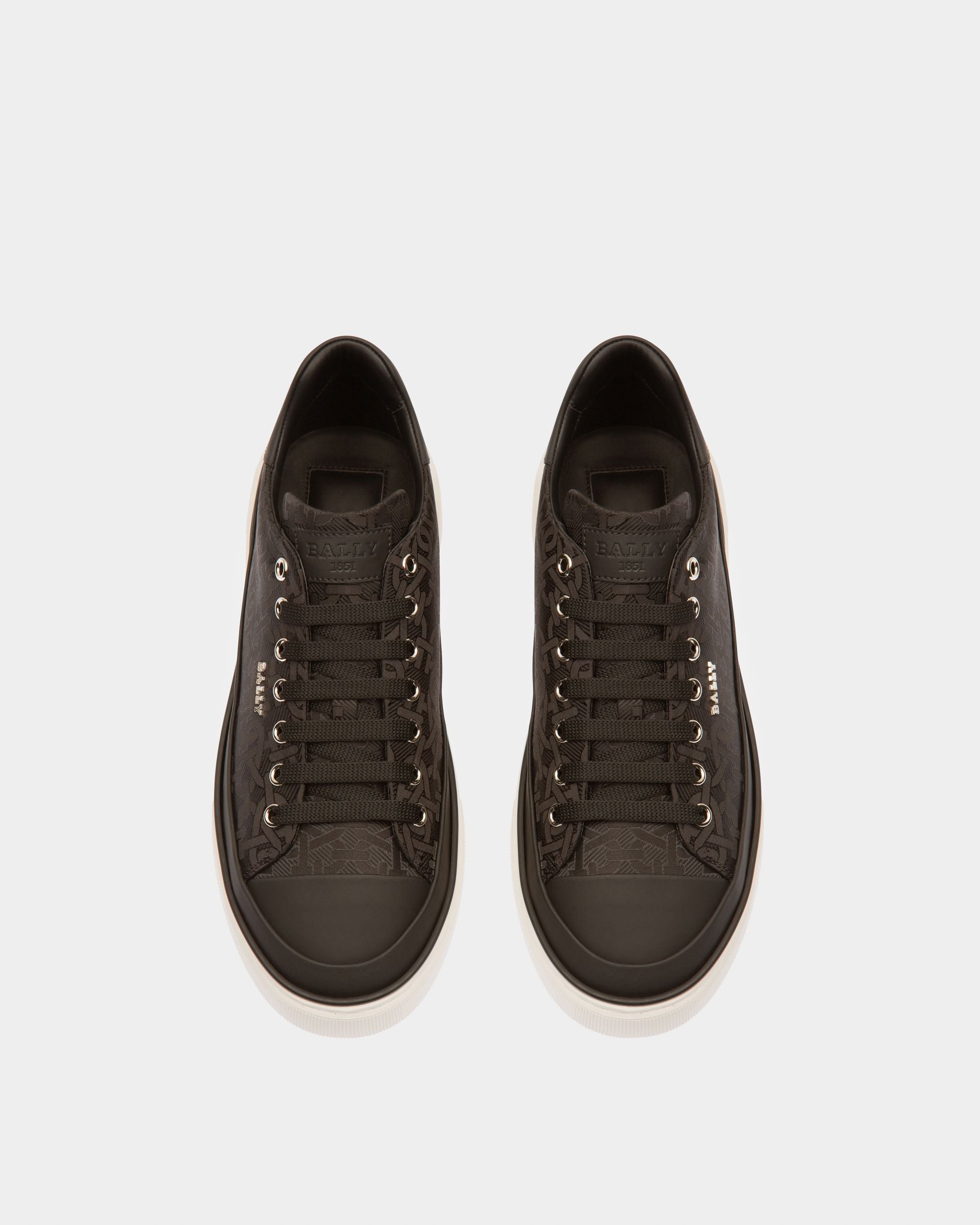 Maily Fabric Sneakers In Black - Men's - Bally - 02