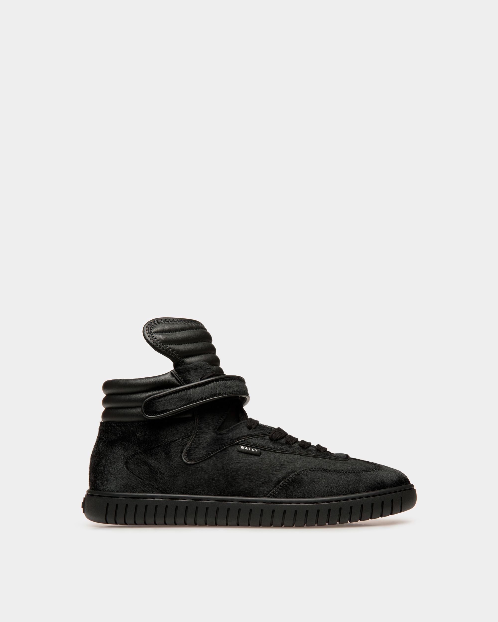 Player Sneakers In Black Leather - Men's - Bally - 01