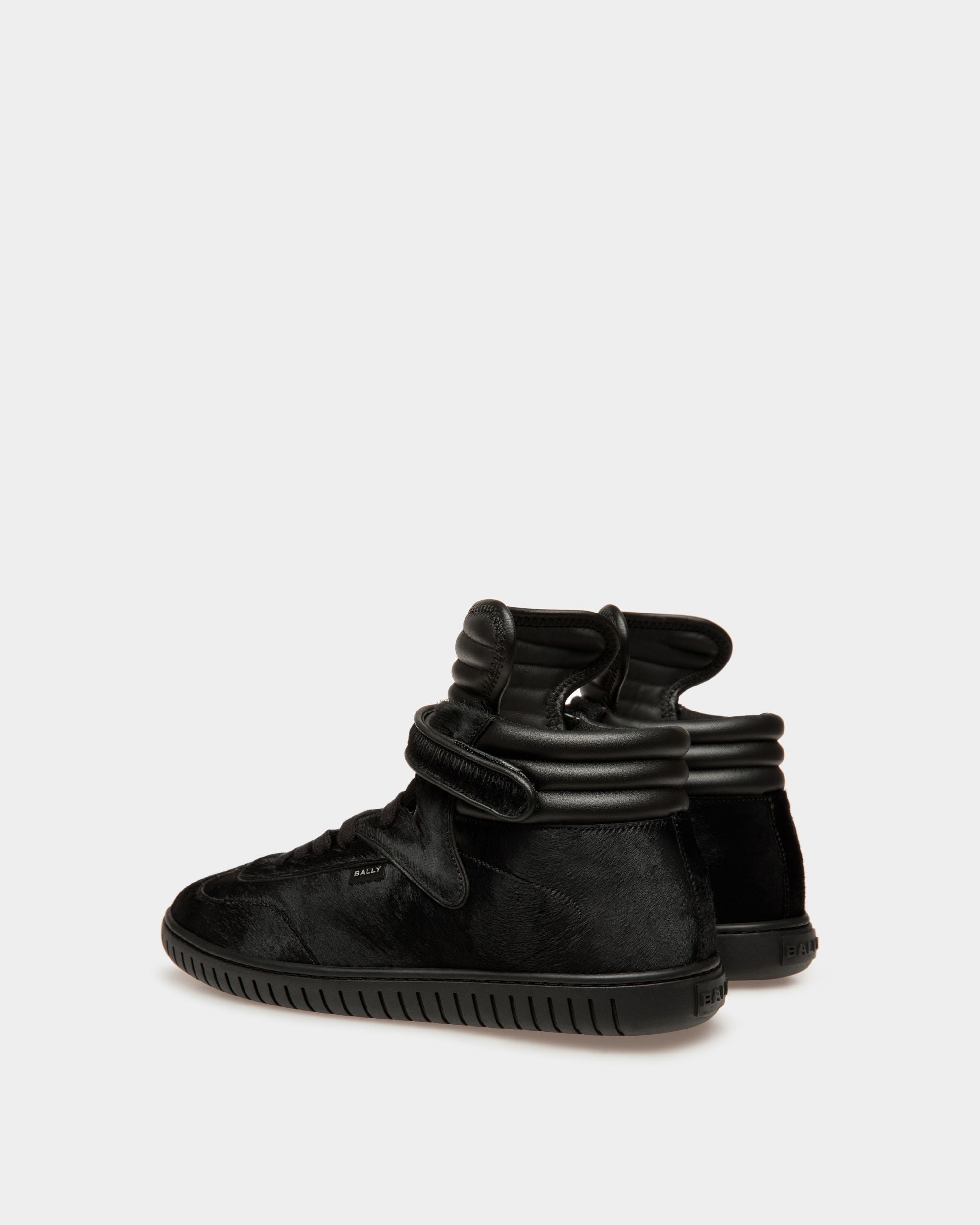 Player Sneakers In Black Leather - Men's - Bally - 03