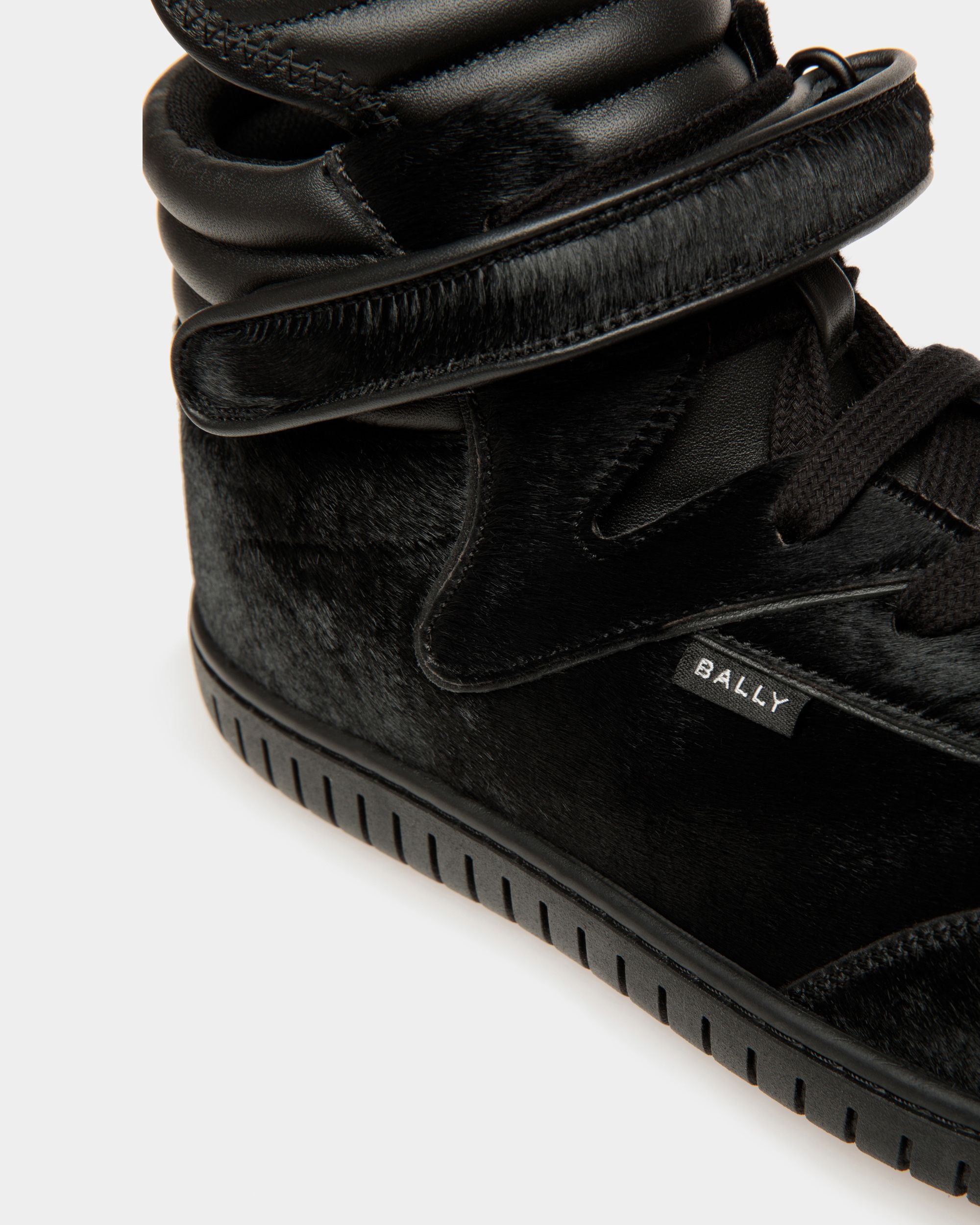 Player Sneakers In Black Leather - Men's - Bally - 05